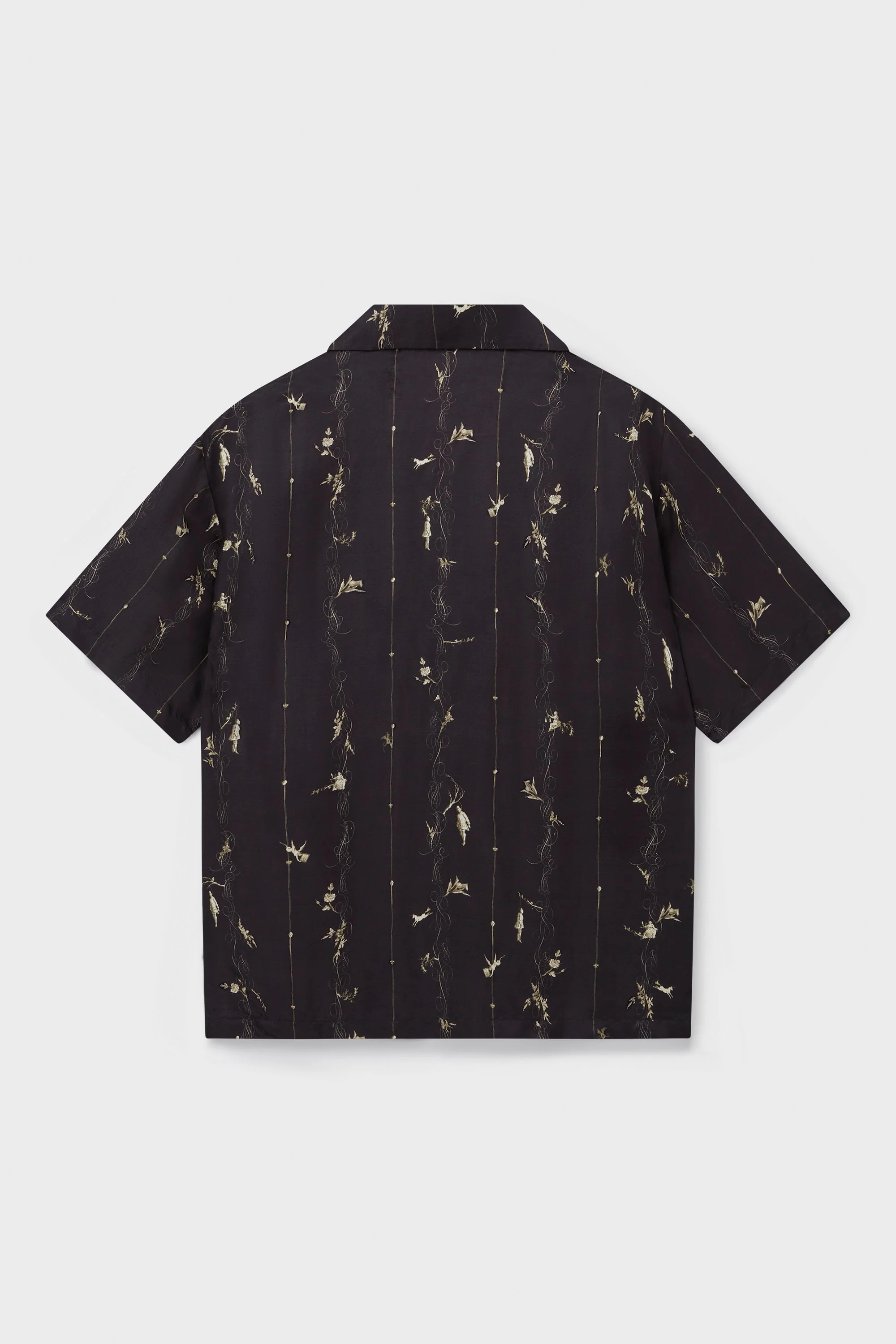 BLACK ALOHA SHIRT - Image 3