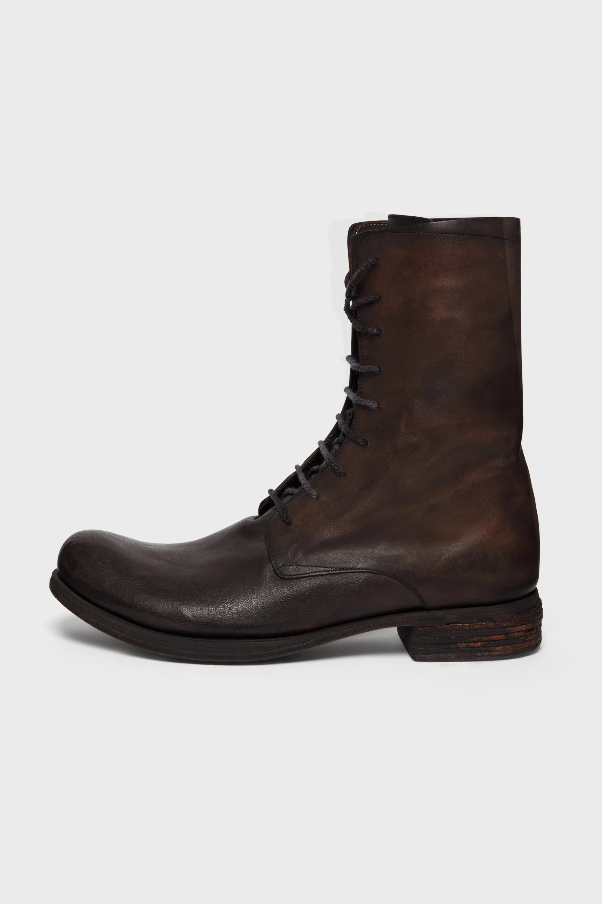 BROWN HORSE LACEUP BOOTS - Image 3