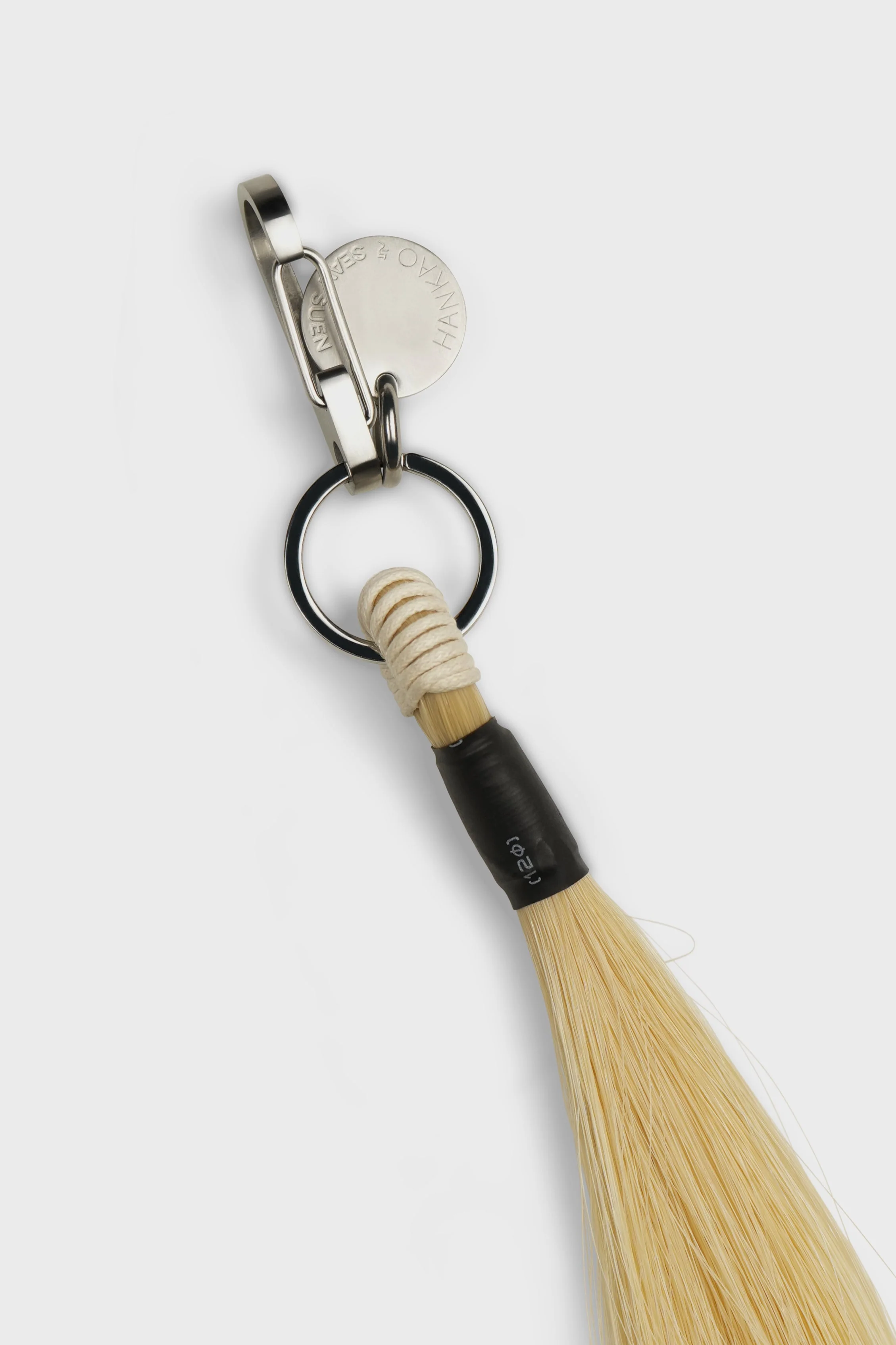 WHITE HORSEHAIR LONG TASSEL - Image 2