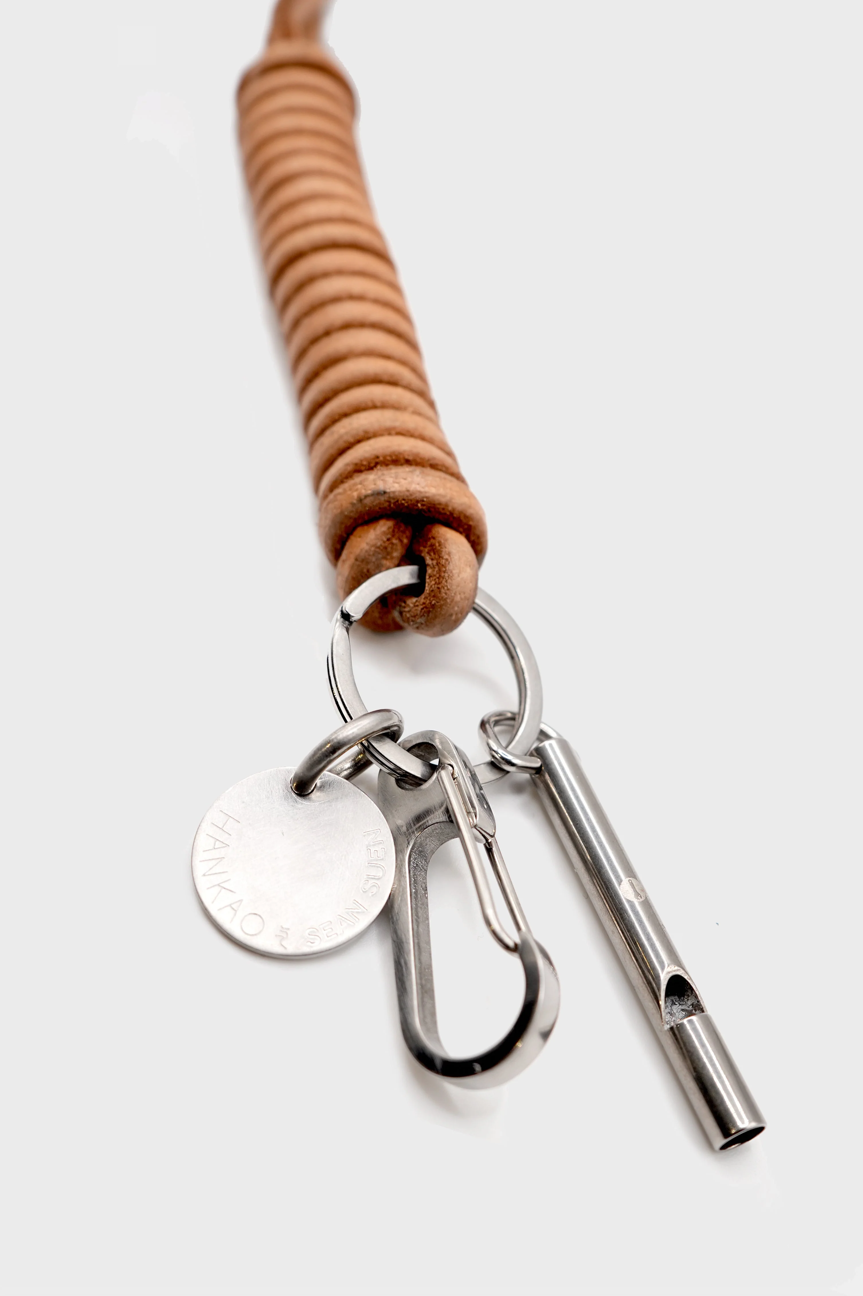 BROWN ROPE WORK KEYCHAIN - Image 2