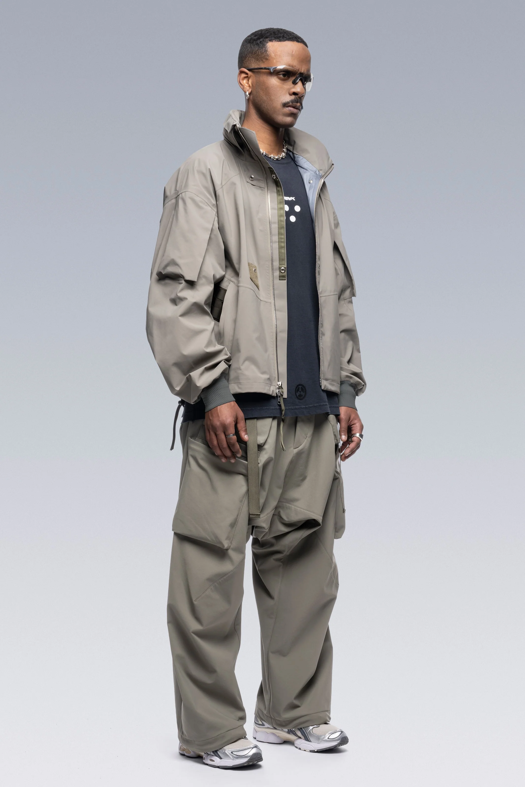 J110TS-GT 3L Gore-Tex Pro Tec Sys Jacket - Alpha Green - Image 3