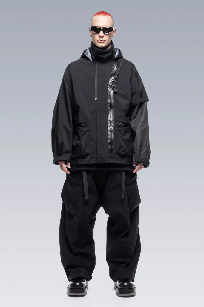 J115-GT 3L Gore-Tex Pro Interops Jacket - Black/Black - Image 11