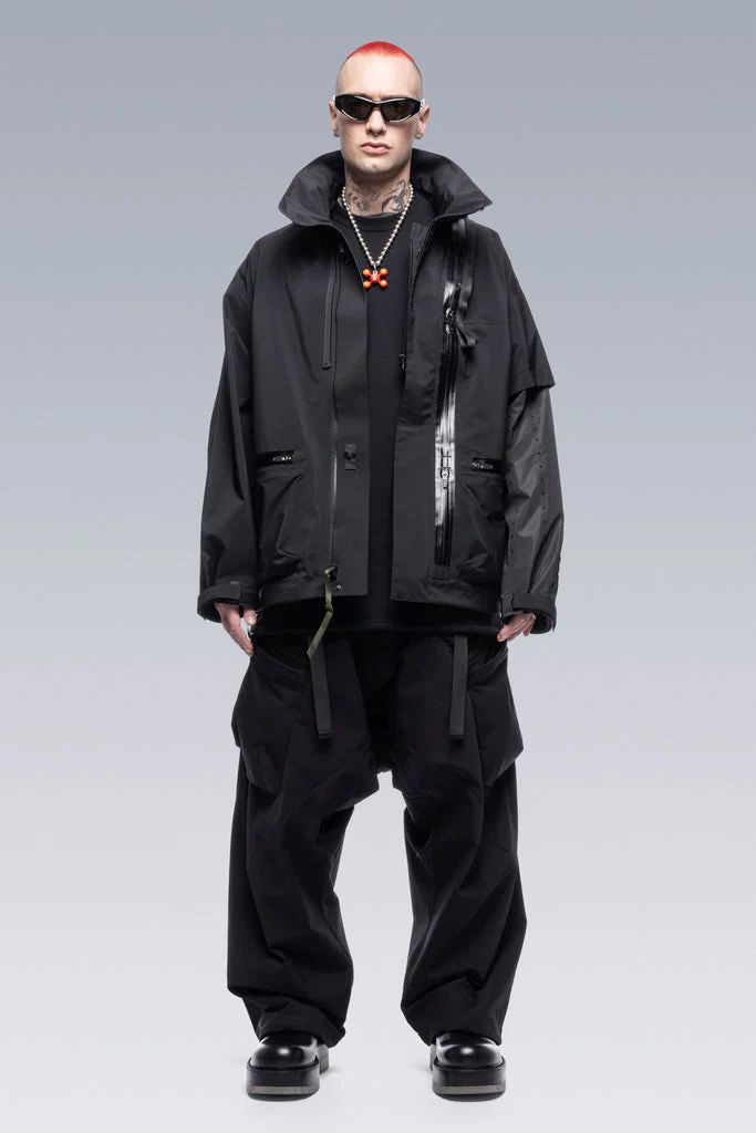 J115-GT 3L Gore-Tex Pro Interops Jacket - Black/Black - Image 13