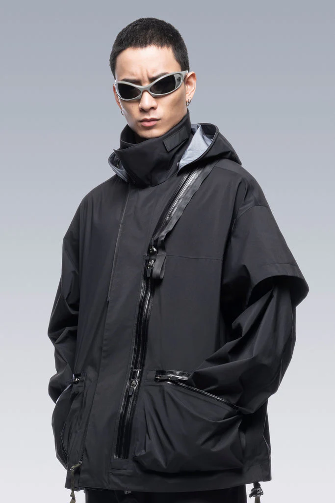 J115-GT 3L Gore-Tex Pro Interops Jacket - Black/Black - Image 15