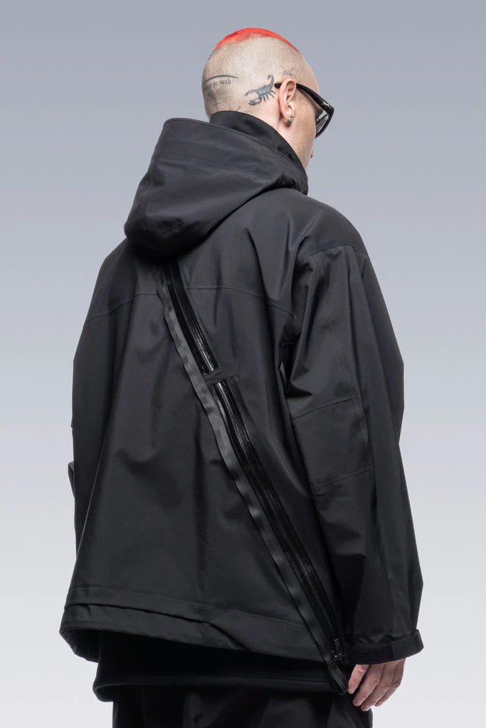 J115-GT 3L Gore-Tex Pro Interops Jacket - Black/Black - Image 3