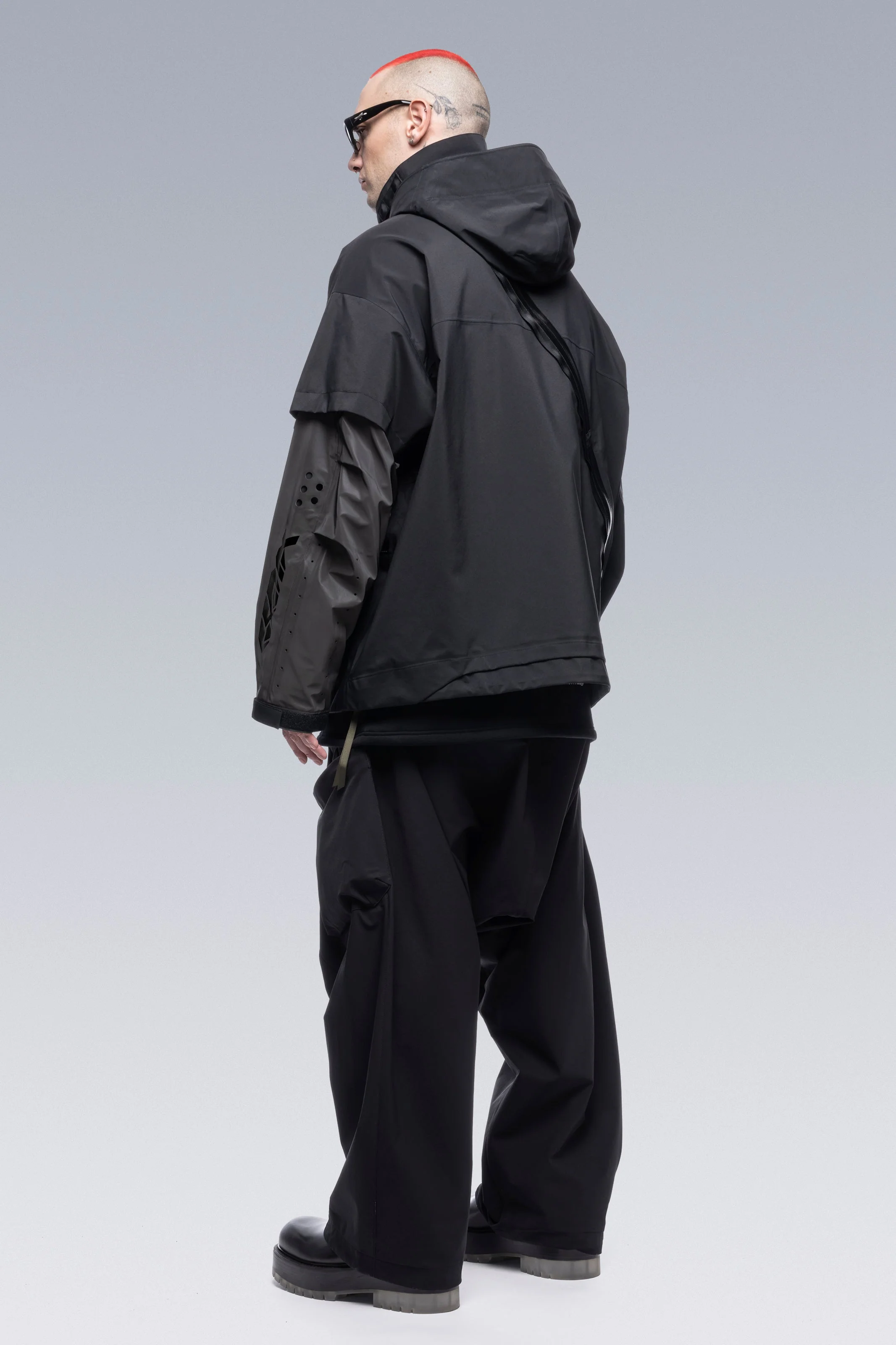 J115-GT 3L Gore-Tex Pro Interops Jacket - Black/Black - Image 8