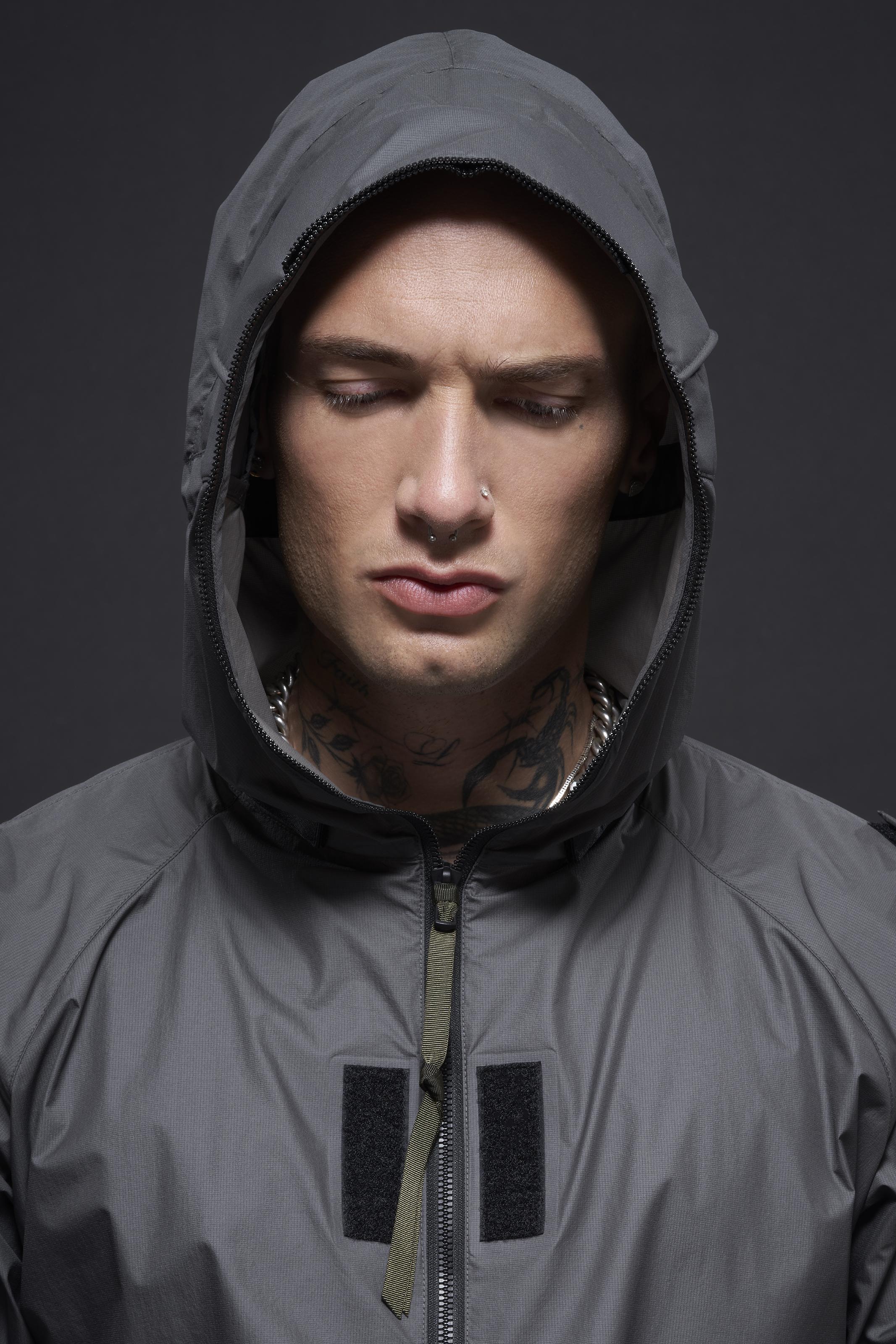 J118-WS Packable Windstopper® Active Shell™ Jacket -Grey - Image 13