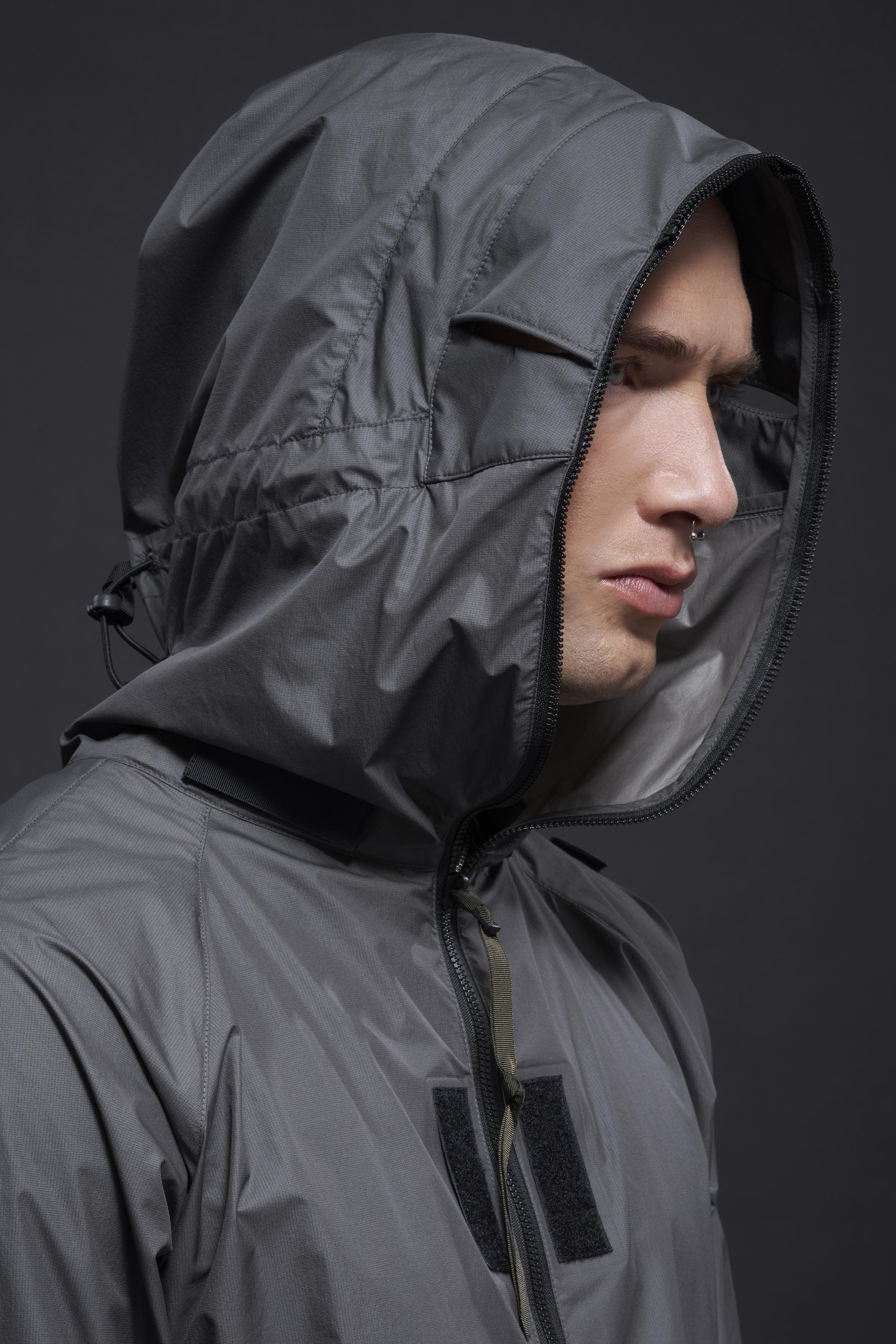 J118-WS Packable Windstopper® Active Shell™ Jacket -Grey - Image 14