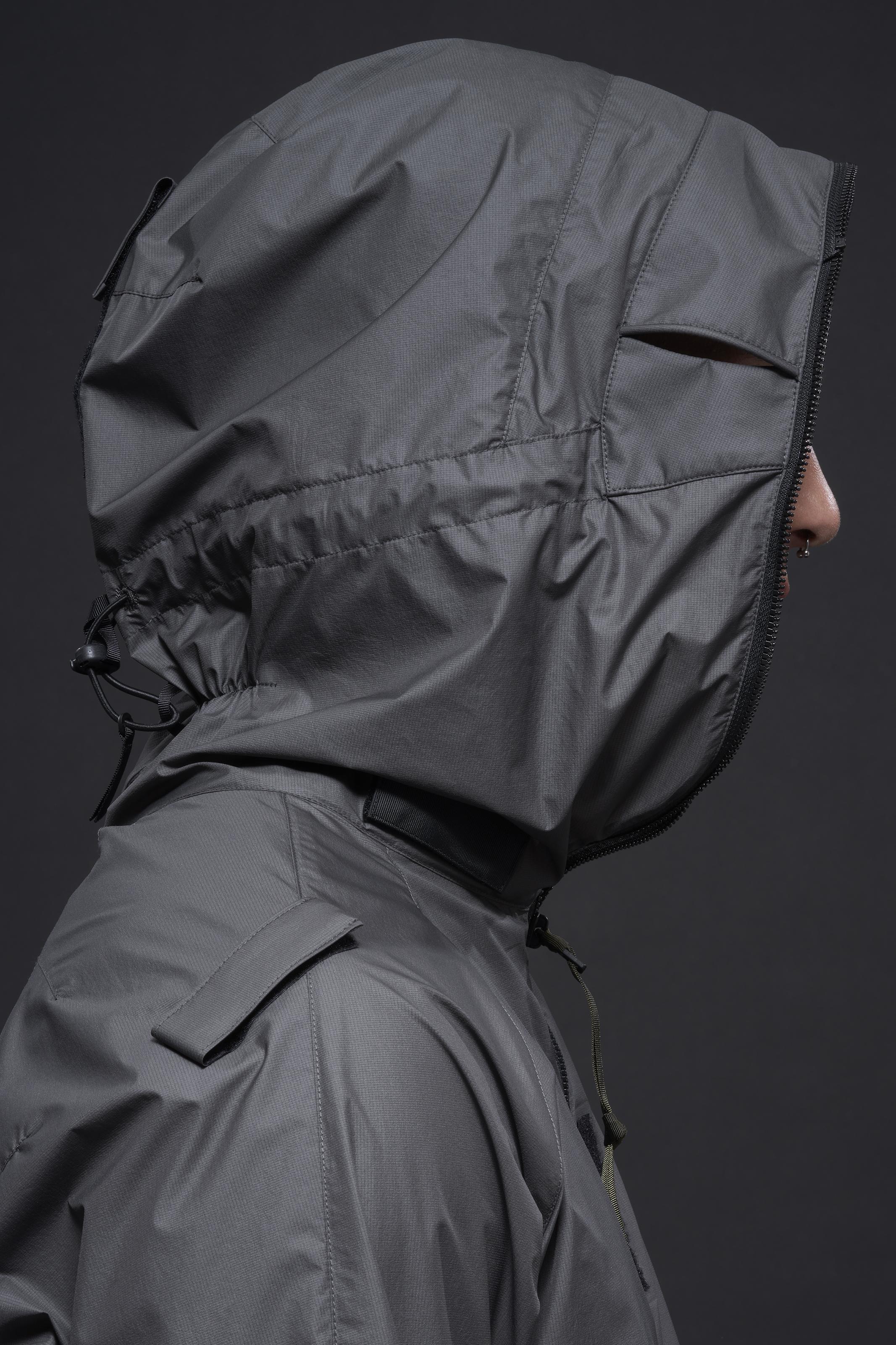 J118-WS Packable Windstopper® Active Shell™ Jacket -Grey - Image 15