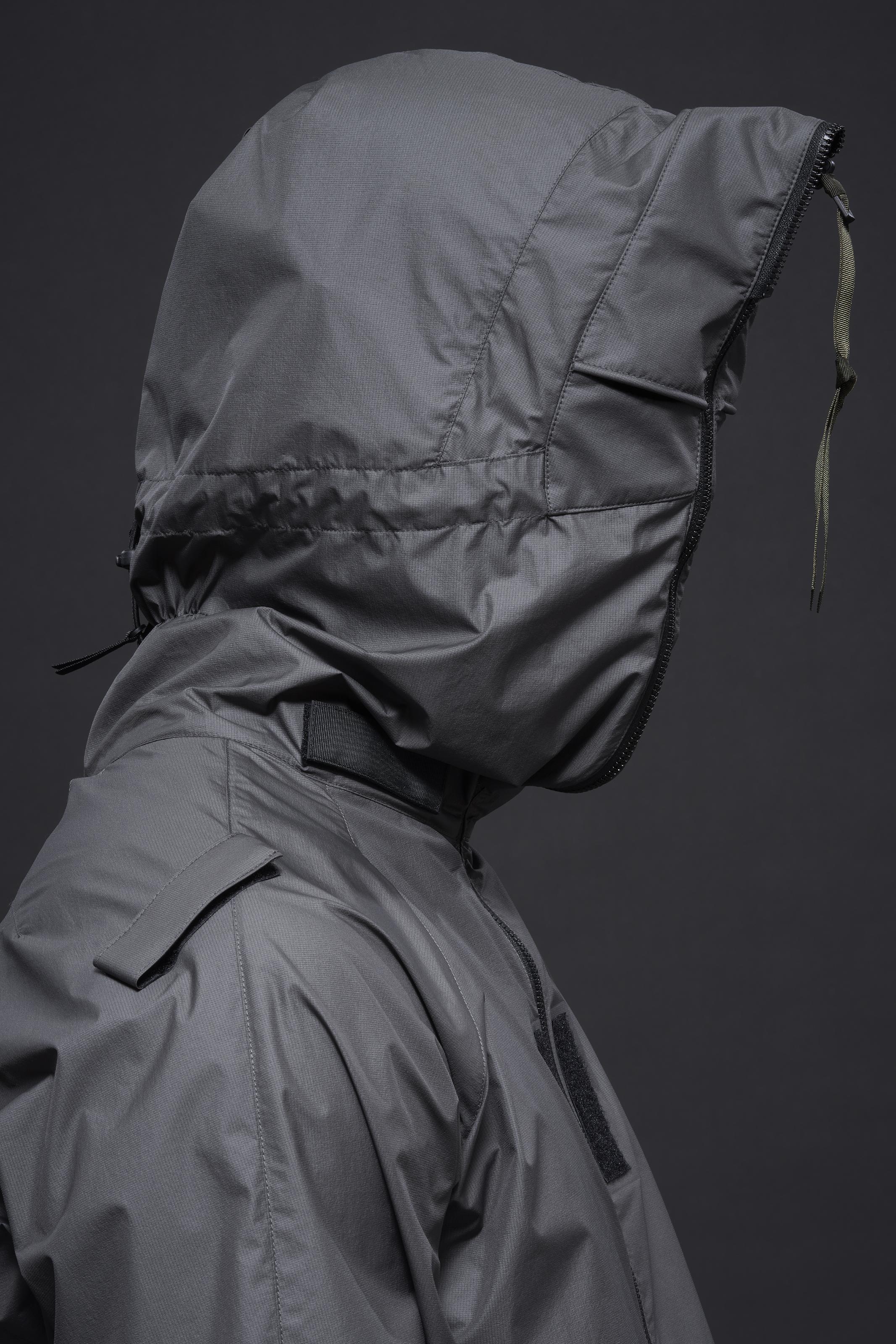 J118-WS Packable Windstopper® Active Shell™ Jacket -Grey - Image 17