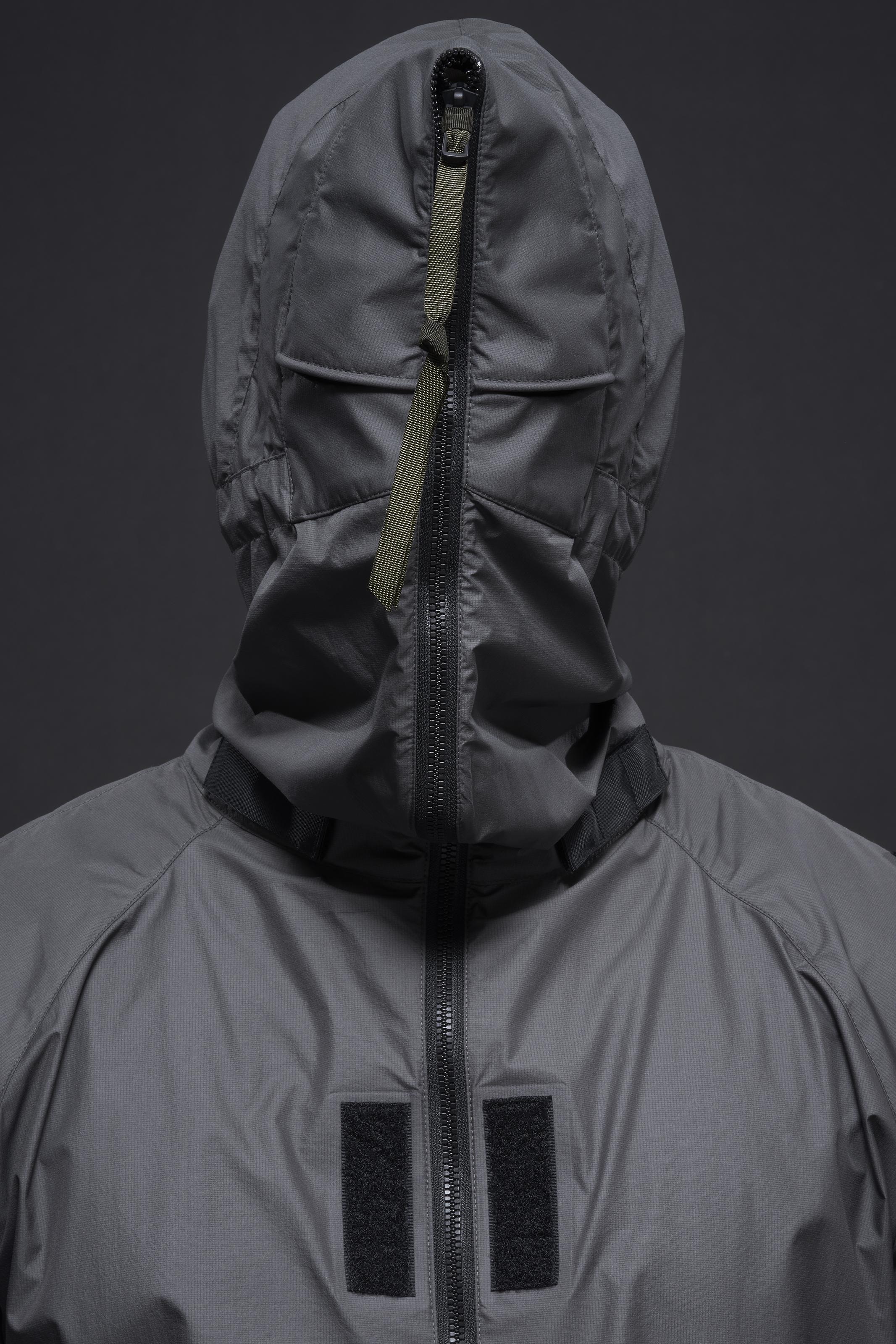 J118-WS Packable Windstopper® Active Shell™ Jacket -Grey - Image 18