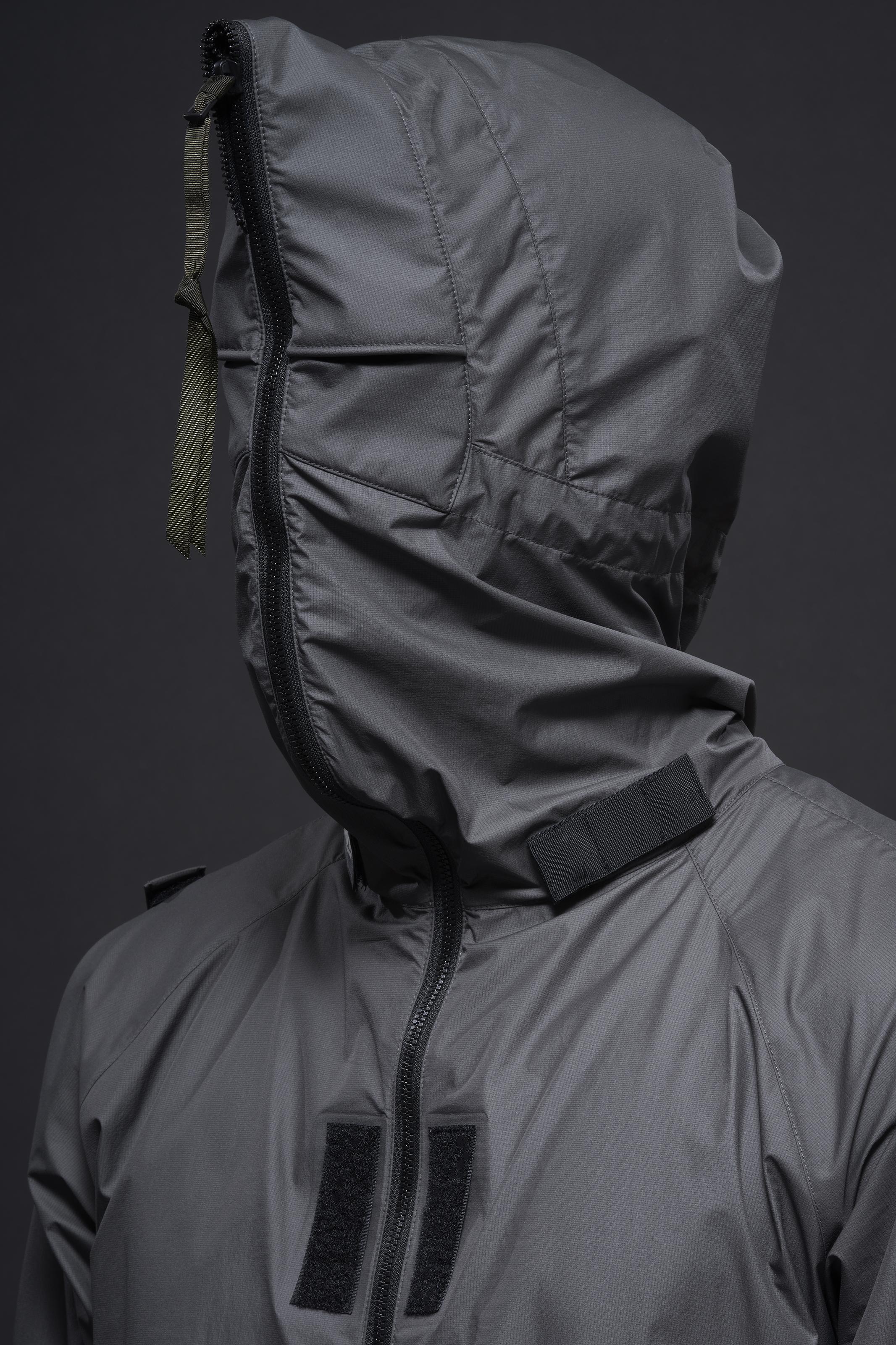 J118-WS Packable Windstopper® Active Shell™ Jacket -Grey - Image 21