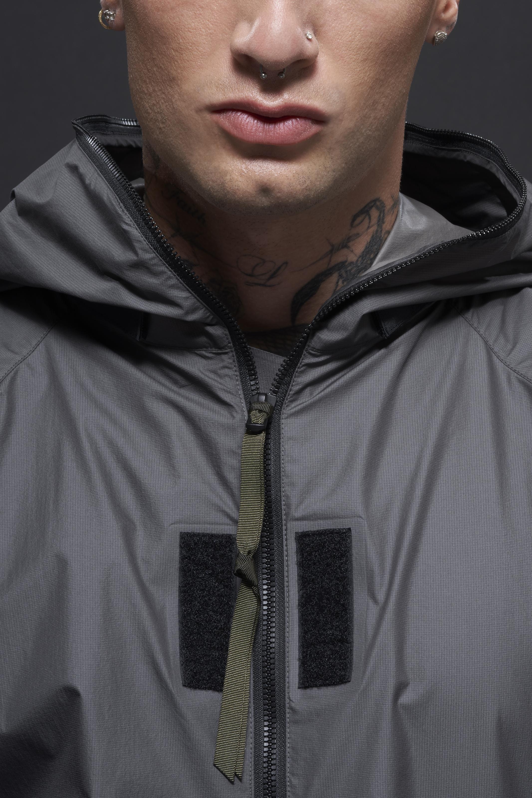 J118-WS Packable Windstopper® Active Shell™ Jacket -Grey - Image 23