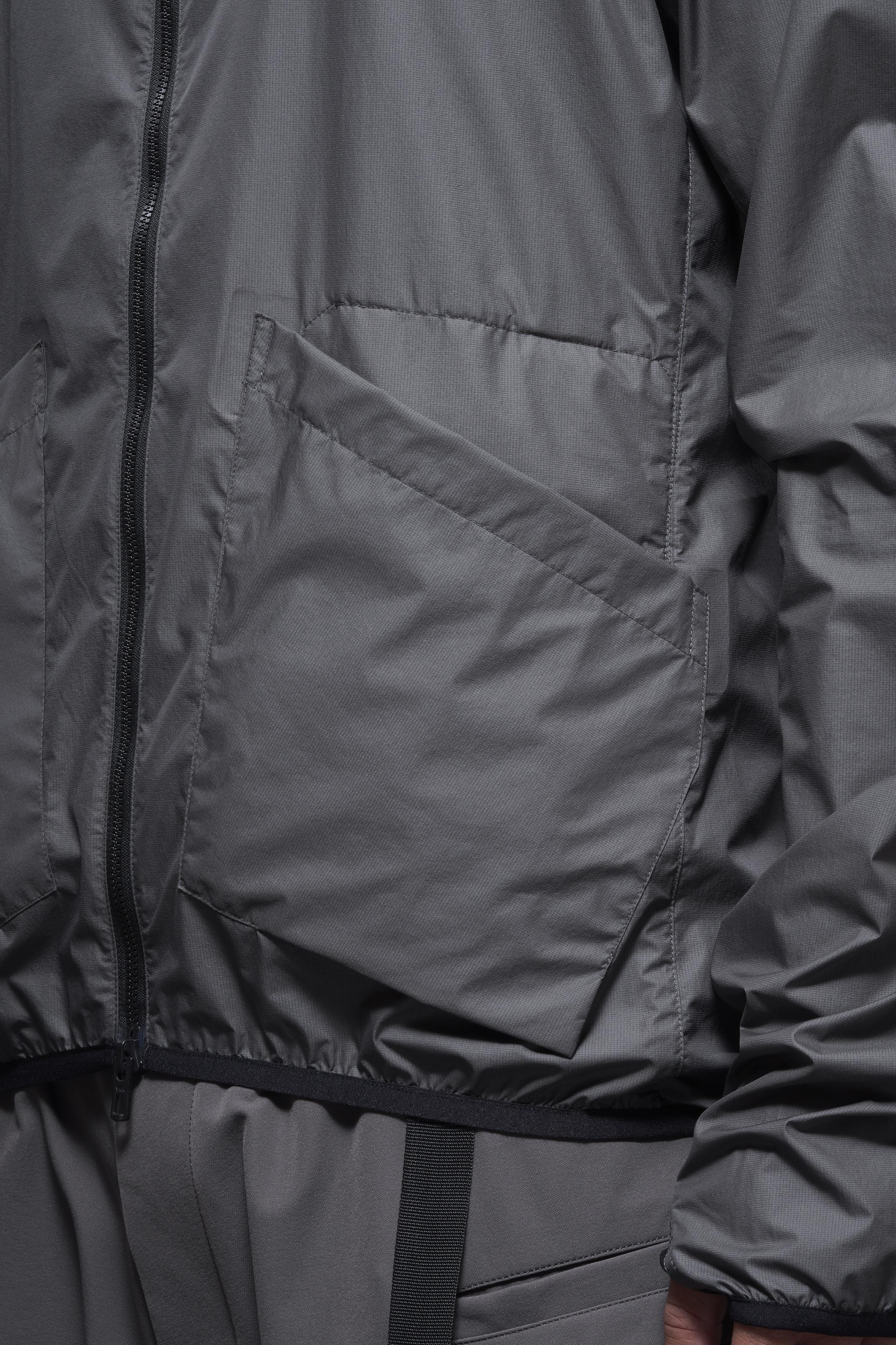 J118-WS Packable Windstopper® Active Shell™ Jacket -Grey - Image 25