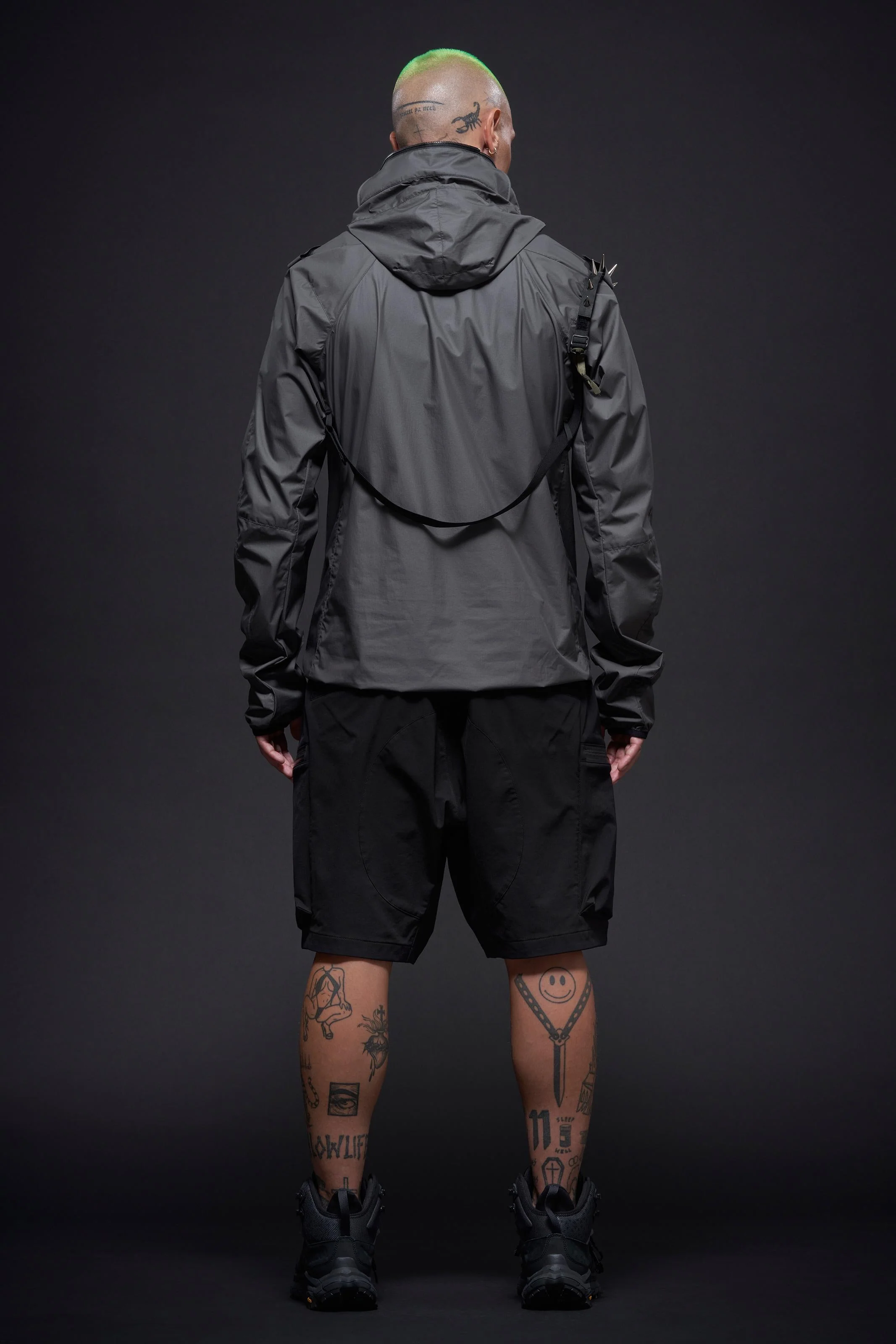 J118-WS Packable Windstopper® Active Shell™ Jacket -Grey - Image 33