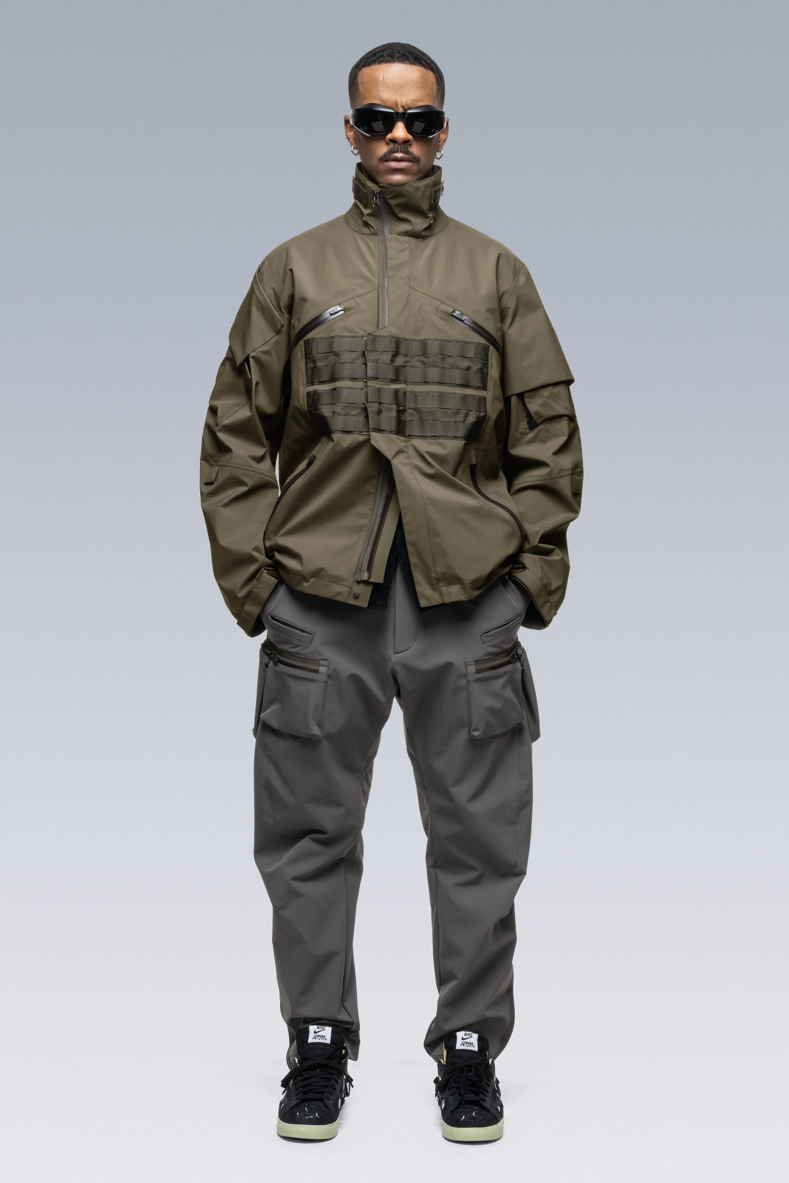 J1WTS-GT 3L Gore-Tex Pro Interops Jacket - RAF Green - Image 6