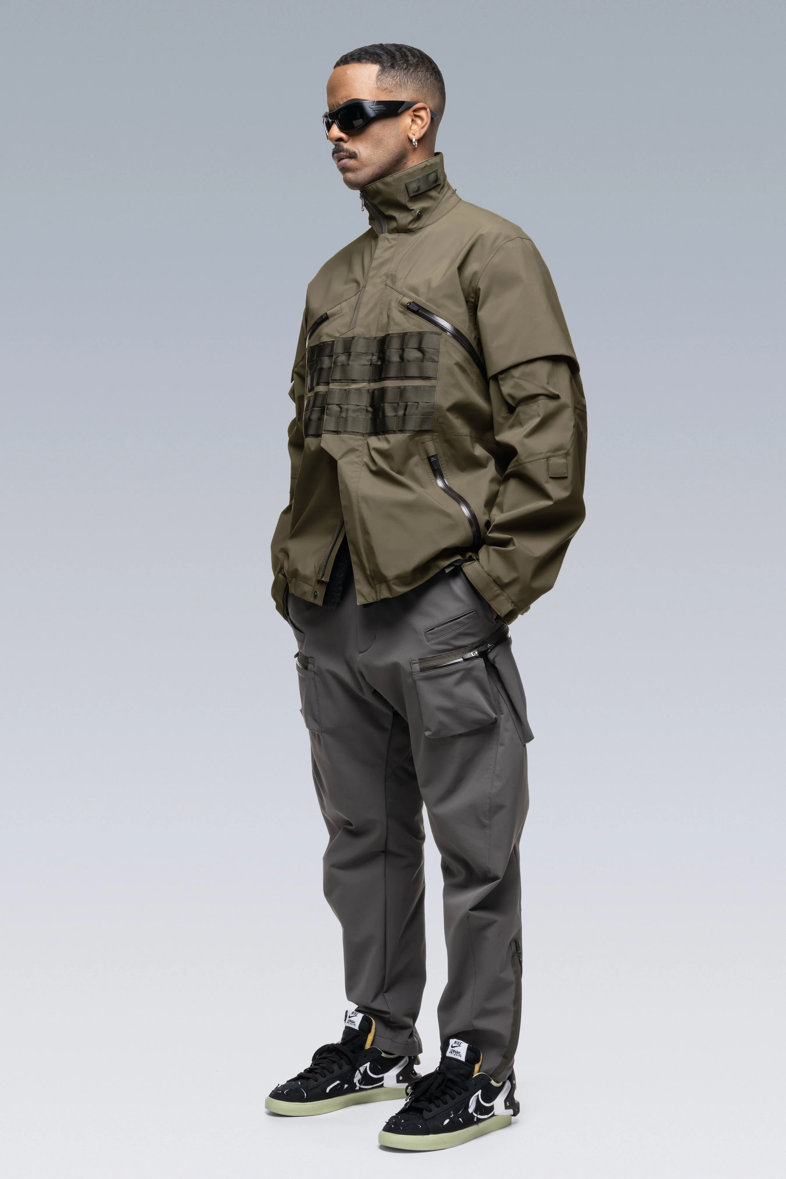 J1WTS-GT 3L Gore-Tex Pro Interops Jacket - RAF Green - Image 8