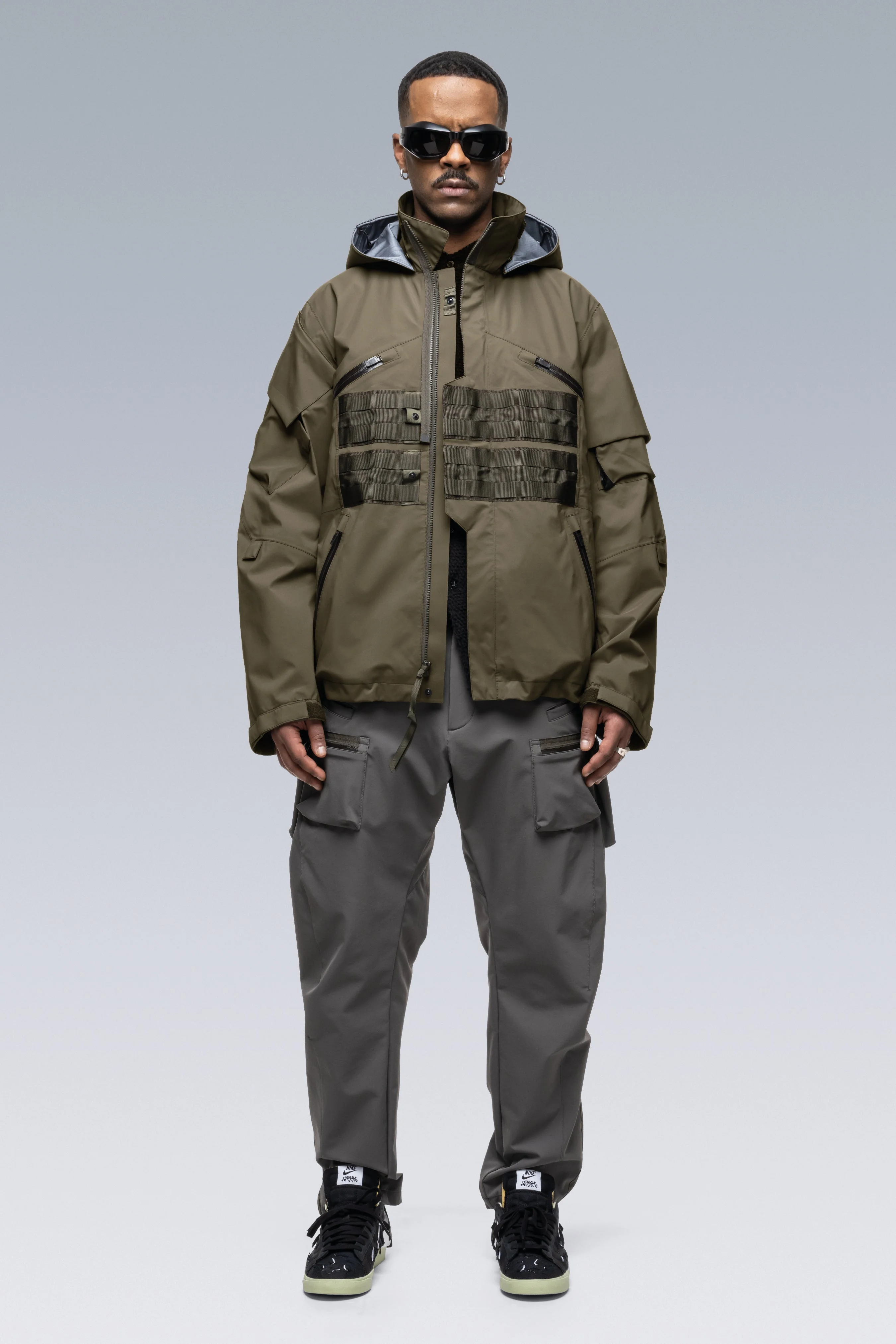 J1WTS-GT 3L Gore-Tex Pro Interops Jacket - RAF Green - Image 9