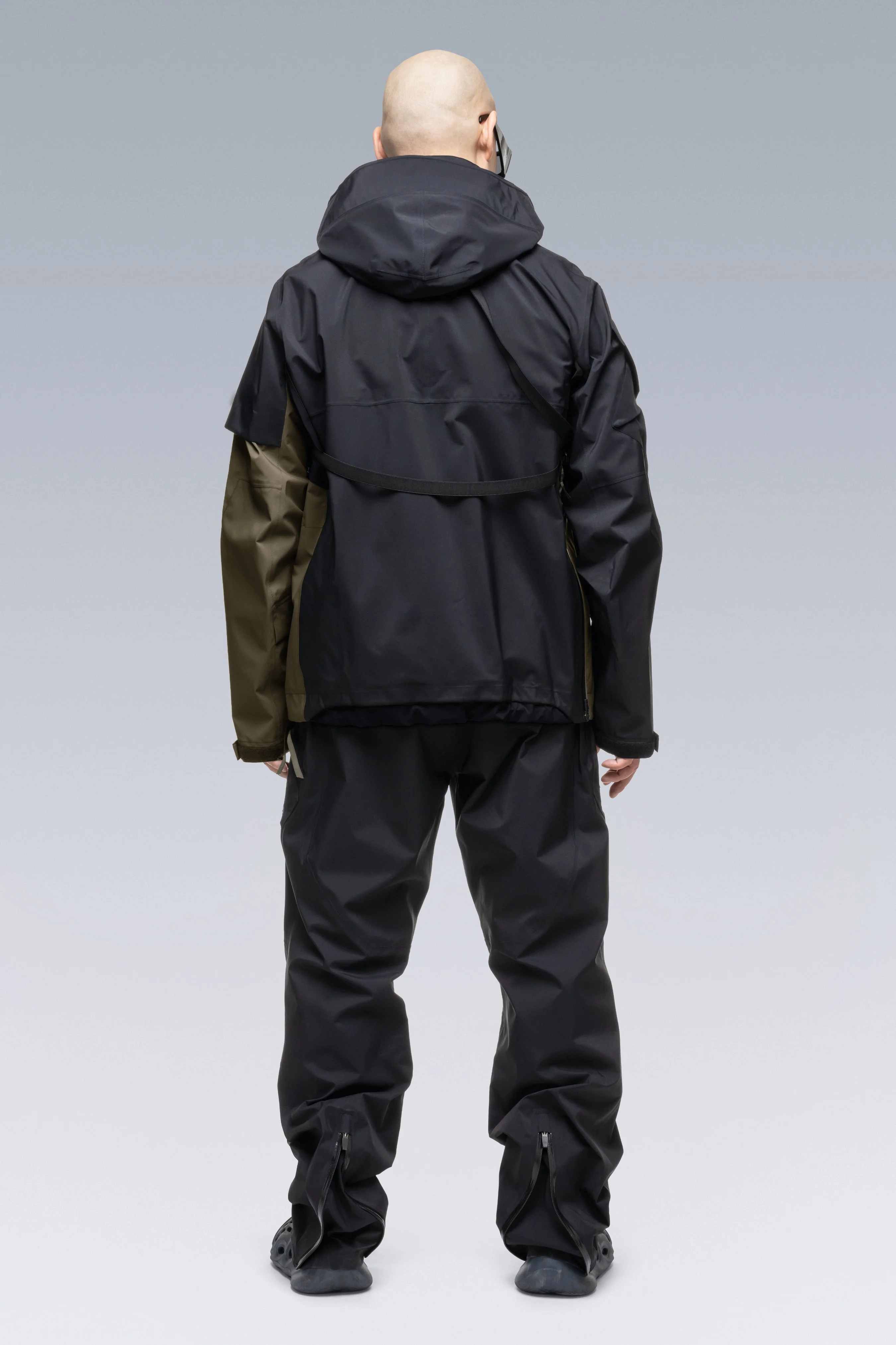 J1WTS-GT 3L Gore-Tex Pro Interops Jacket - RAF Green/Black - Image 6