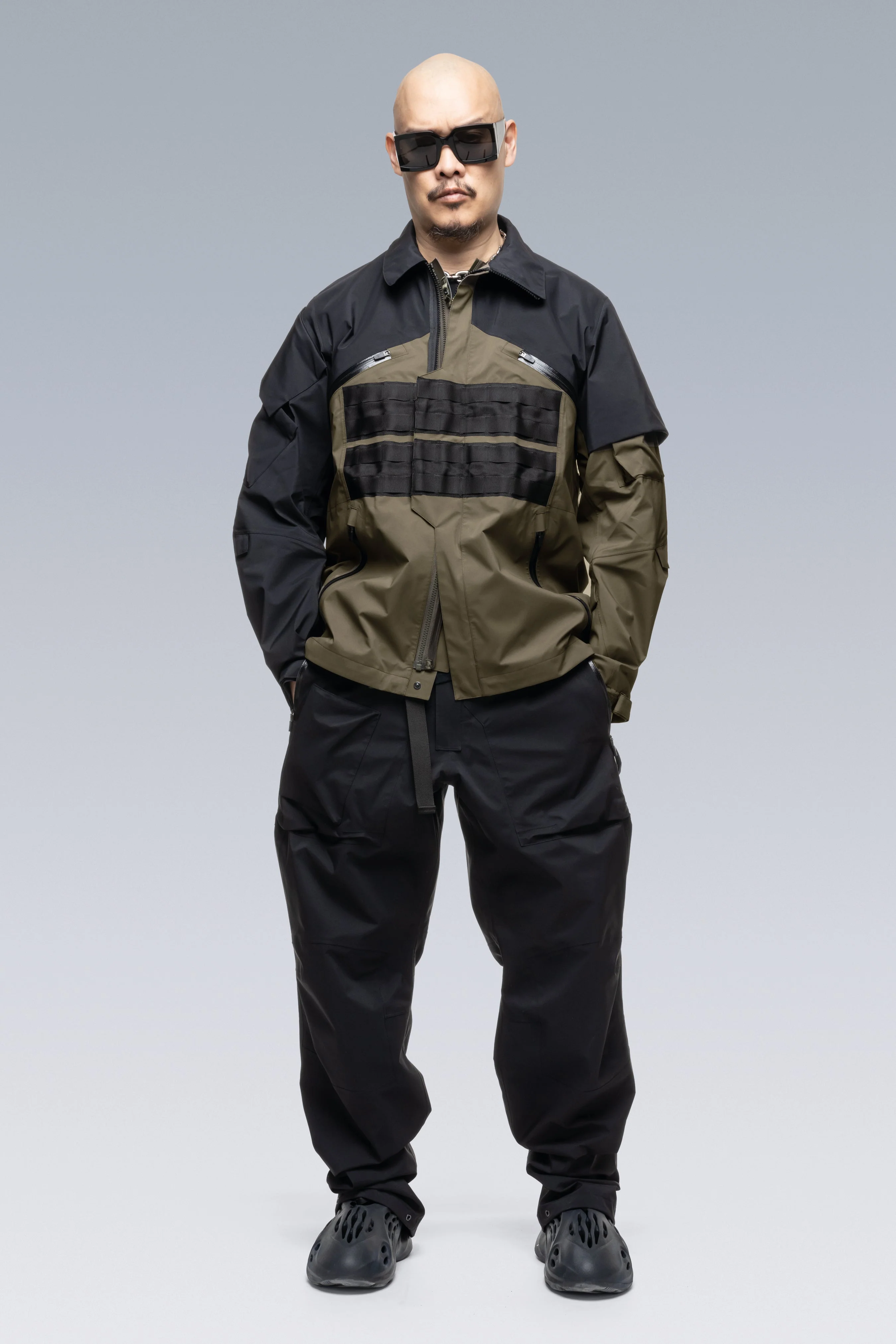 J1WTS-GT 3L Gore-Tex Pro Interops Jacket - RAF Green/Black - Image 8
