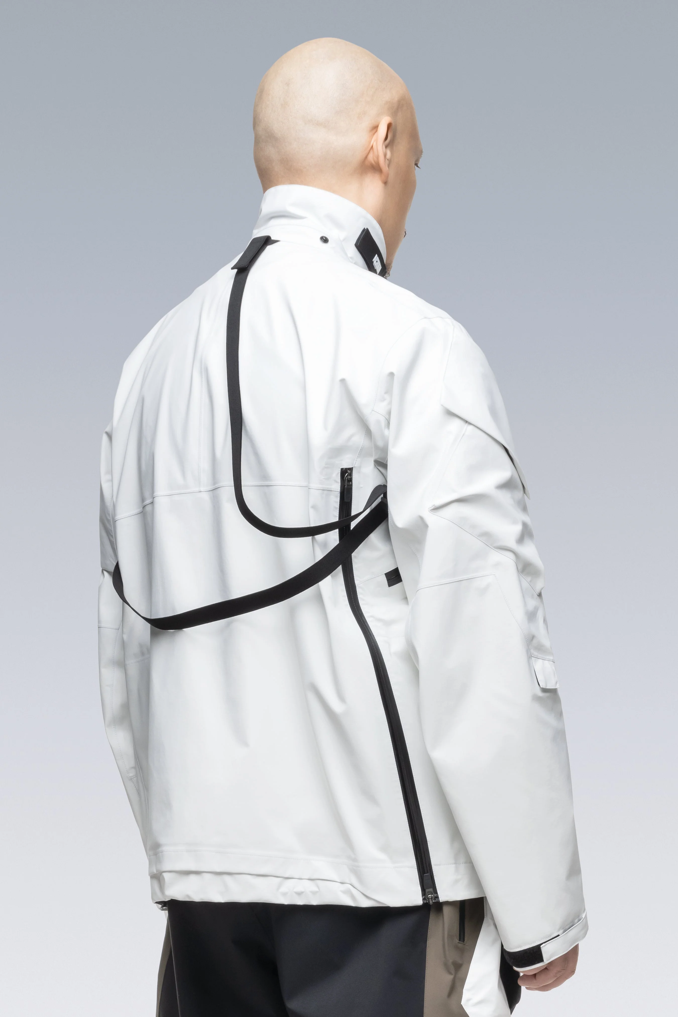 J1WTS-GT 3L Gore-Tex Pro Interops Jacket - White - Image 4