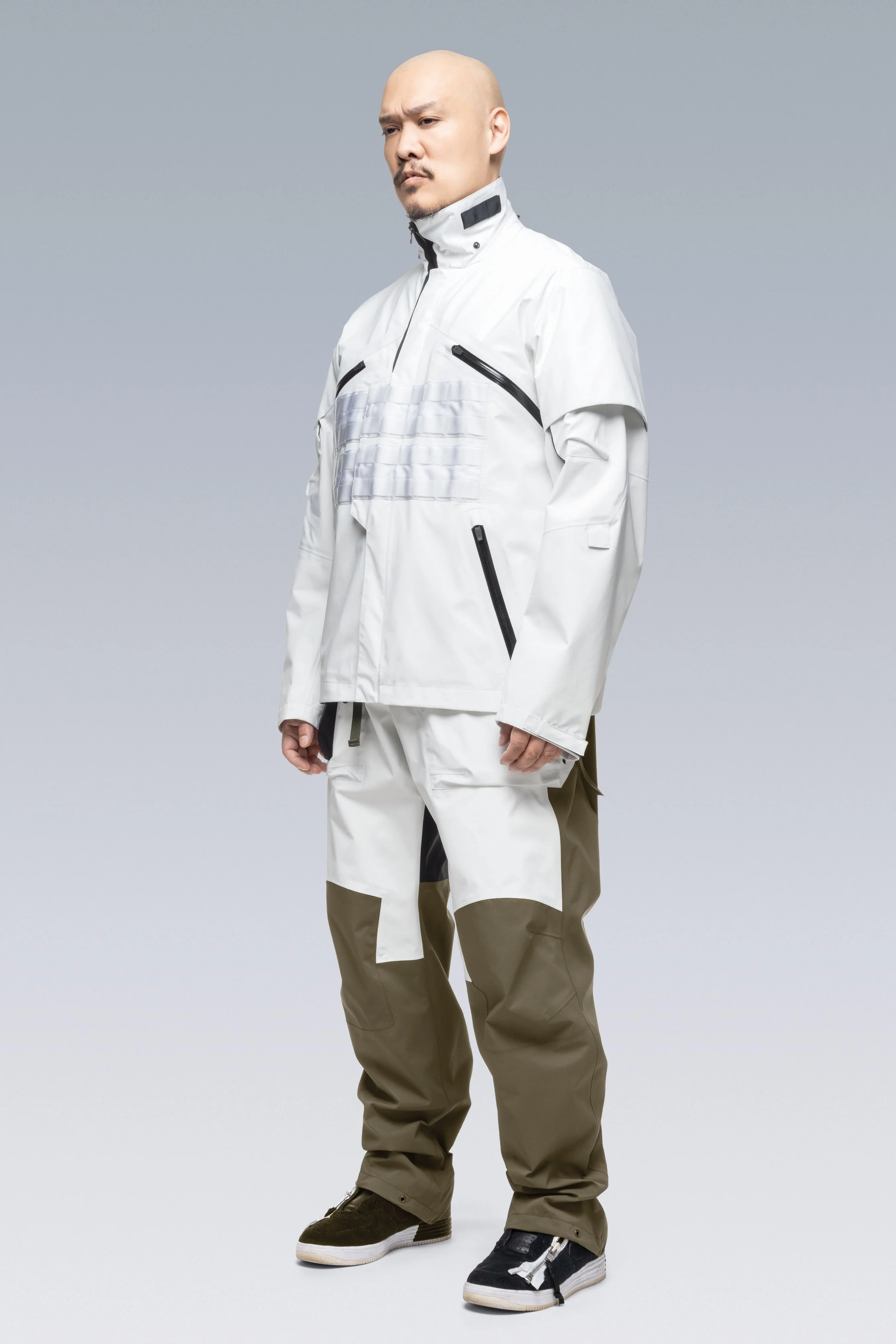 J1WTS-GT 3L Gore-Tex Pro Interops Jacket - White - Image 6