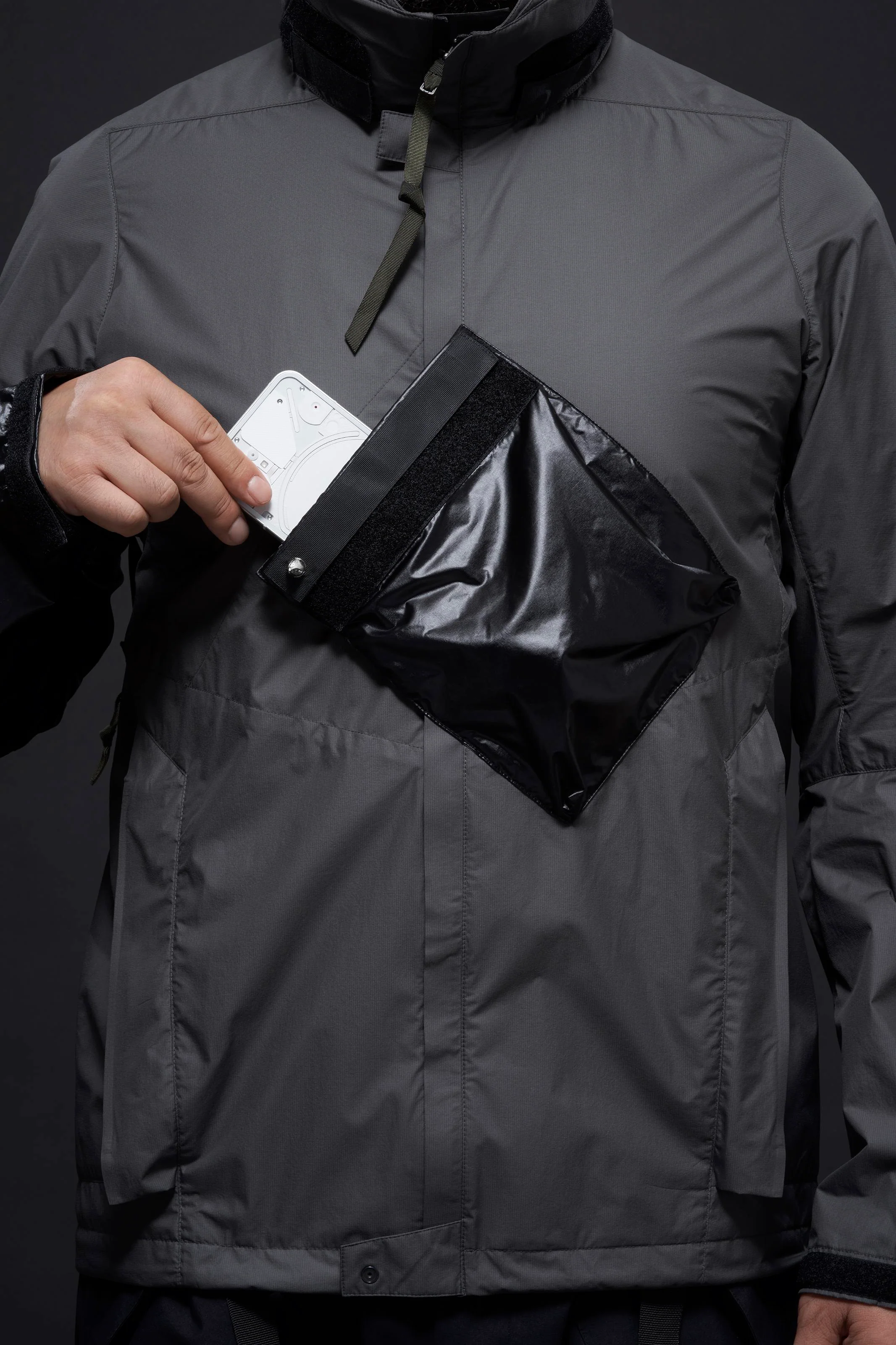 J36-WS Windstopper® Interops Jacket - Grey - Image 22