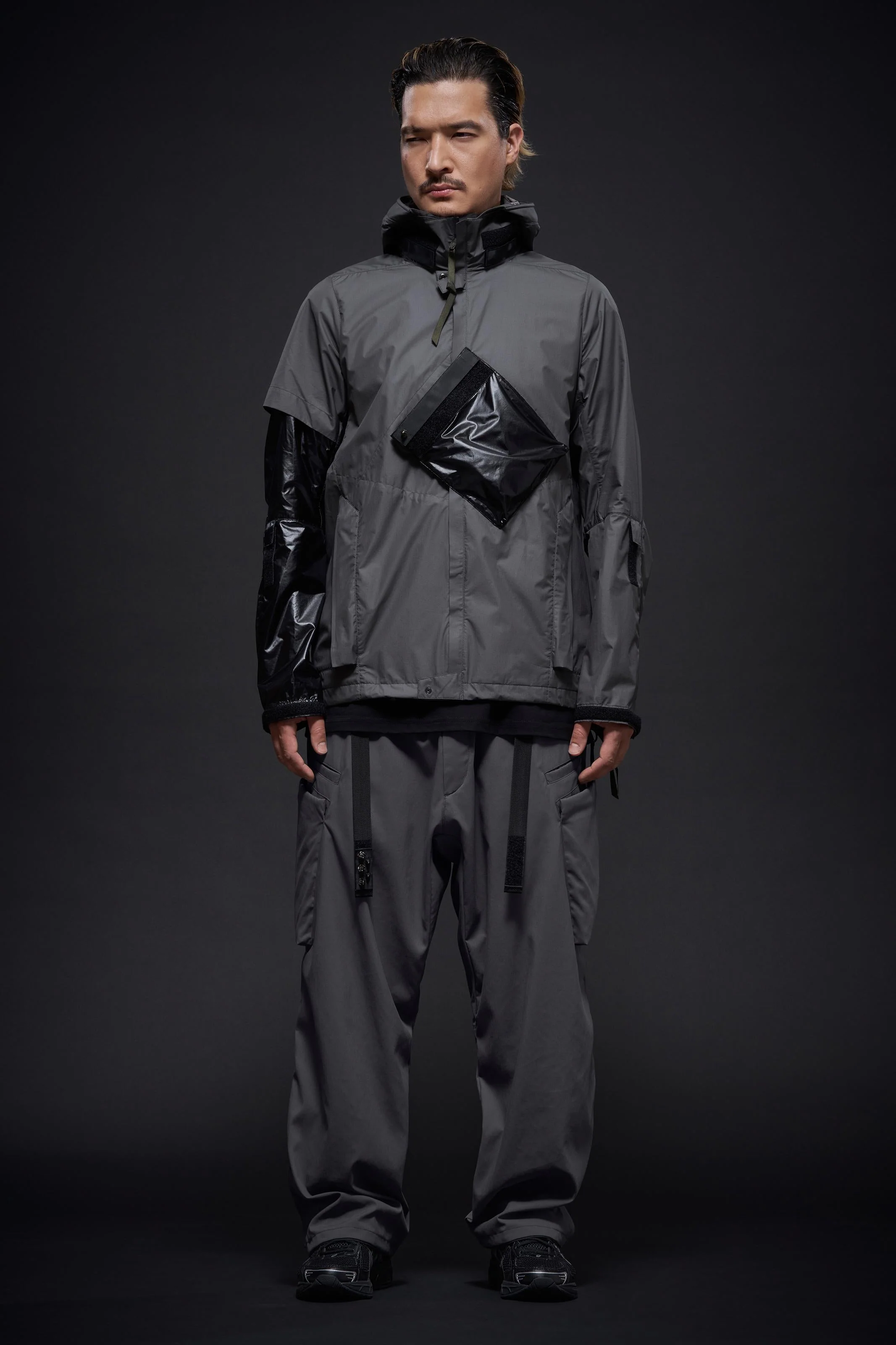 J36-WS Windstopper® Interops Jacket - Grey - Image 3