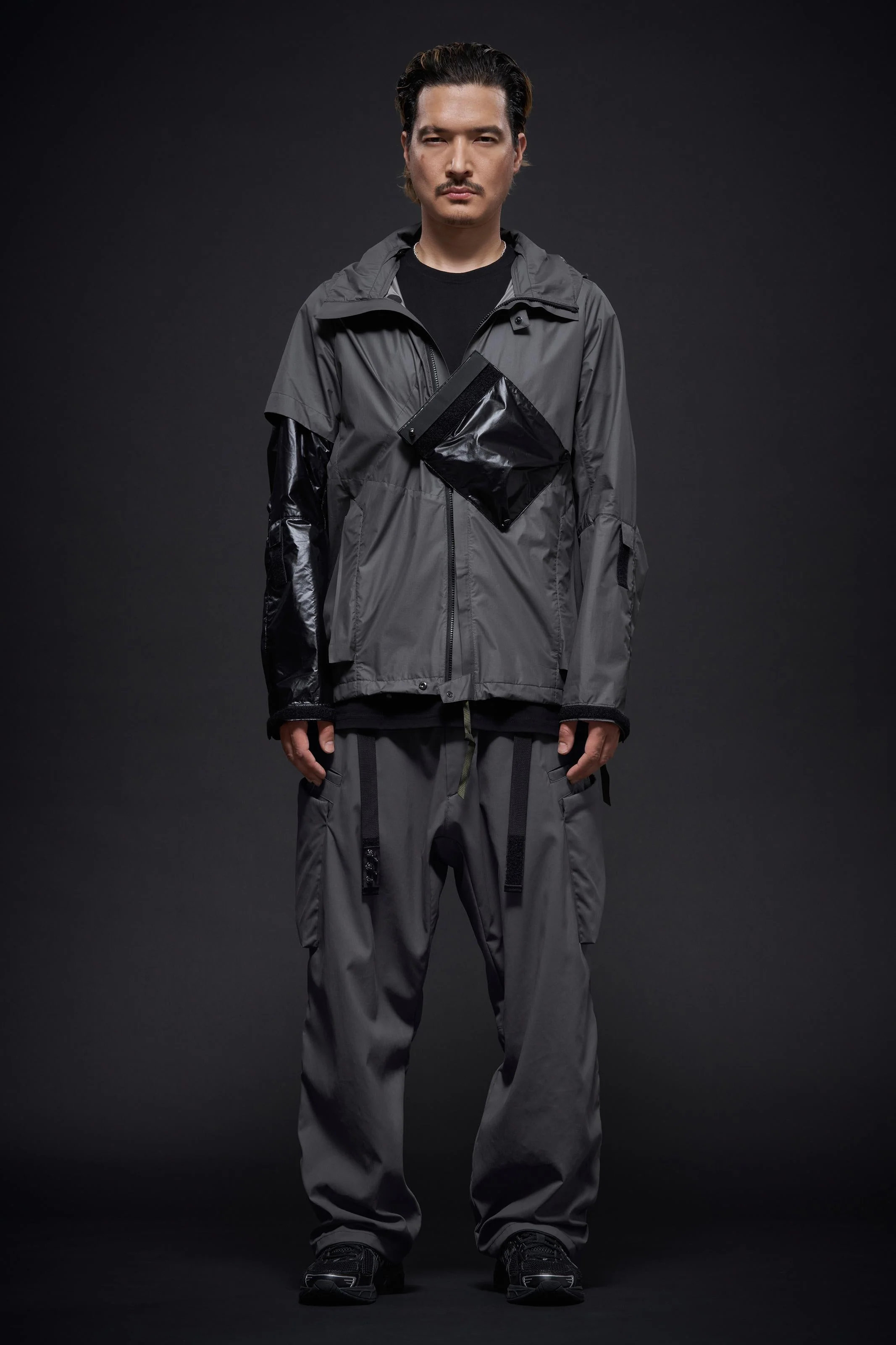 J36-WS Windstopper® Interops Jacket - Grey - Image 36
