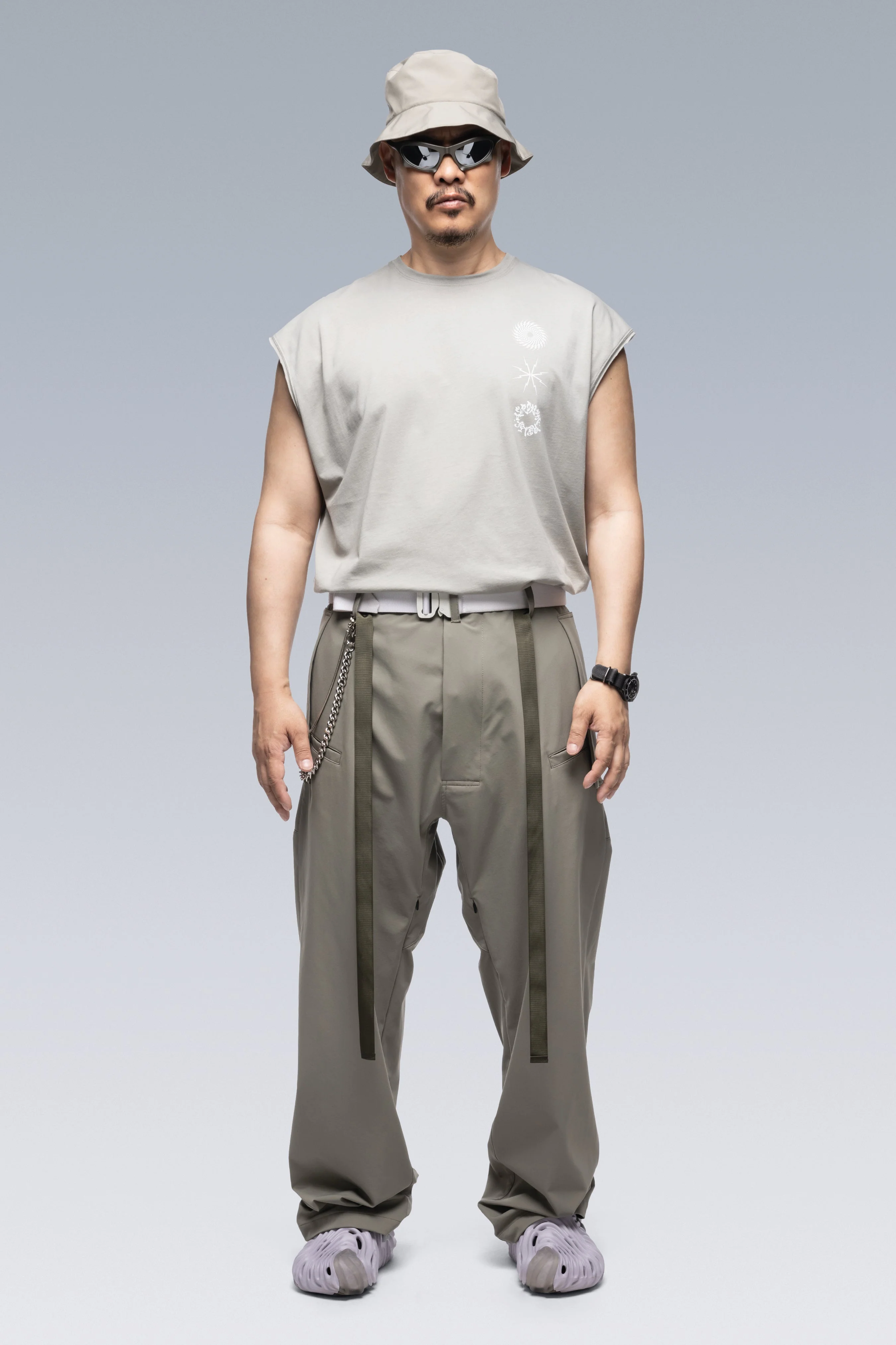 P46-DS schoeller® Dryskin™ Vent Pant - Alpha Green - Image 5