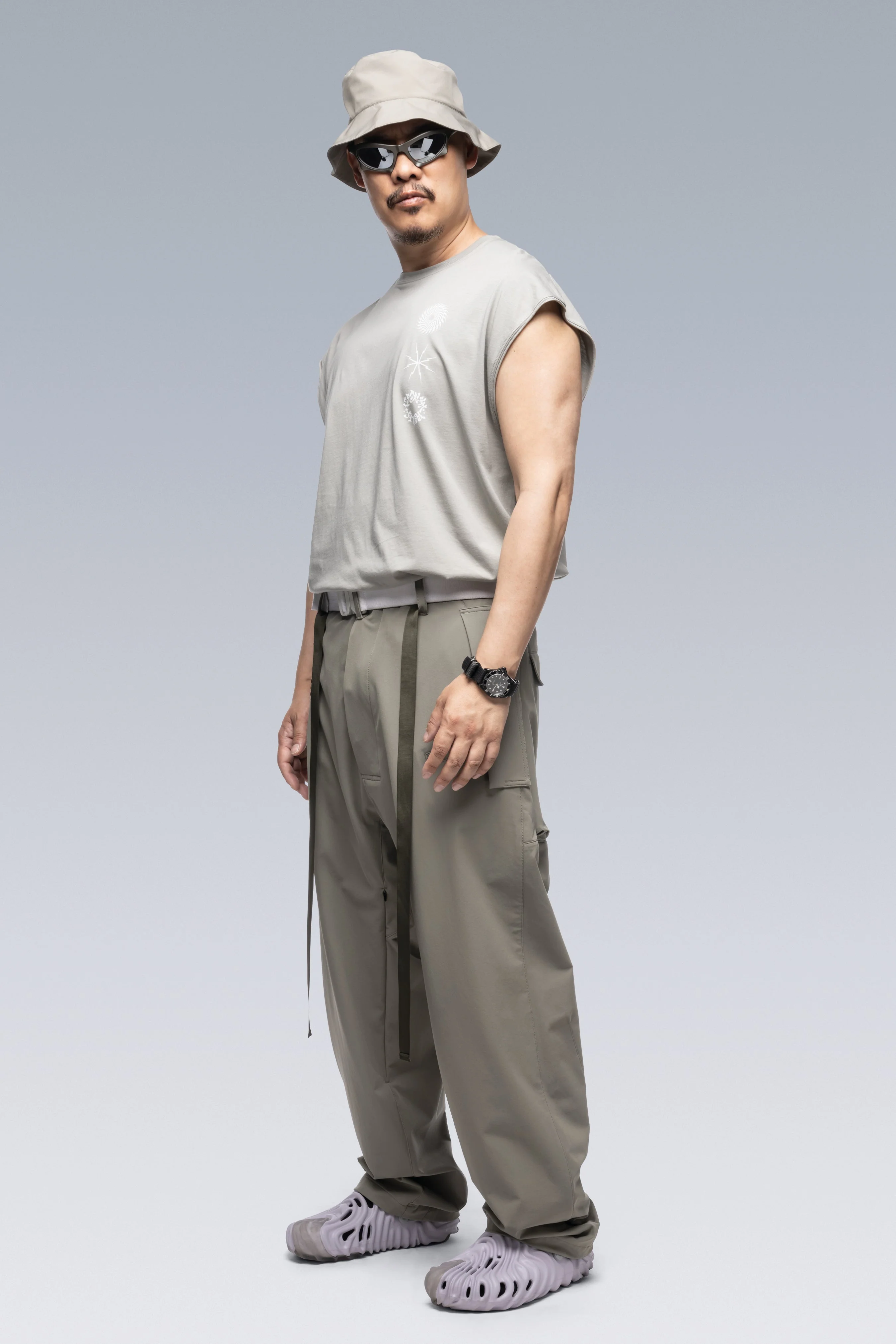P46-DS schoeller® Dryskin™ Vent Pant - Alpha Green - Image 6