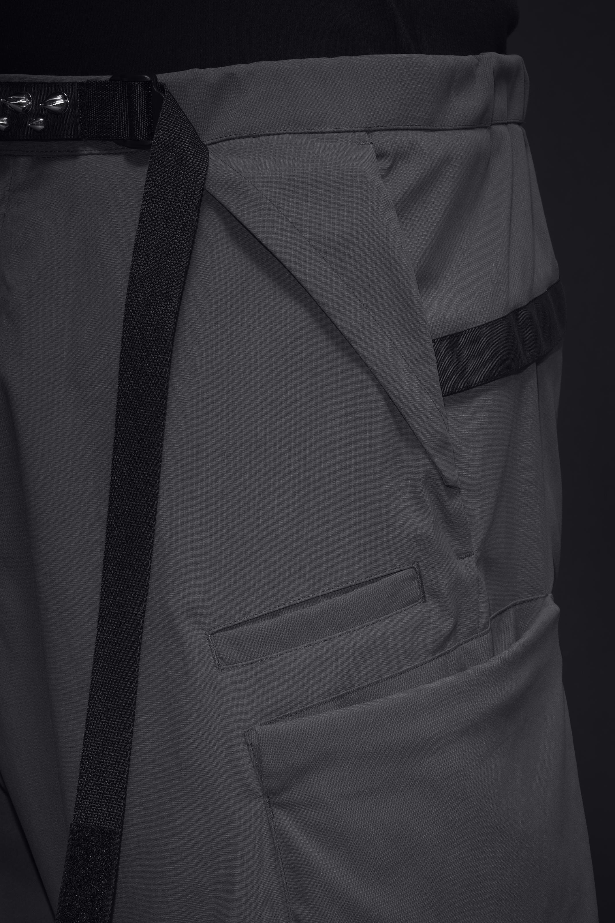 P55-M Nylon Stretch Cargo Trouser - Blaugrau - Image 15