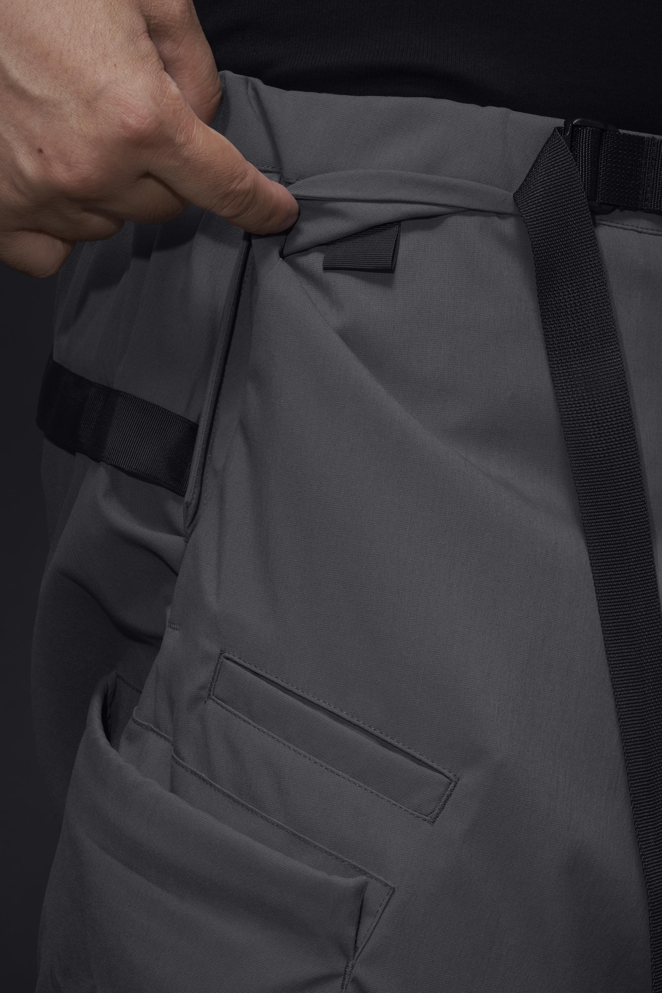 P55-M Nylon Stretch Cargo Trouser - Blaugrau - Image 17