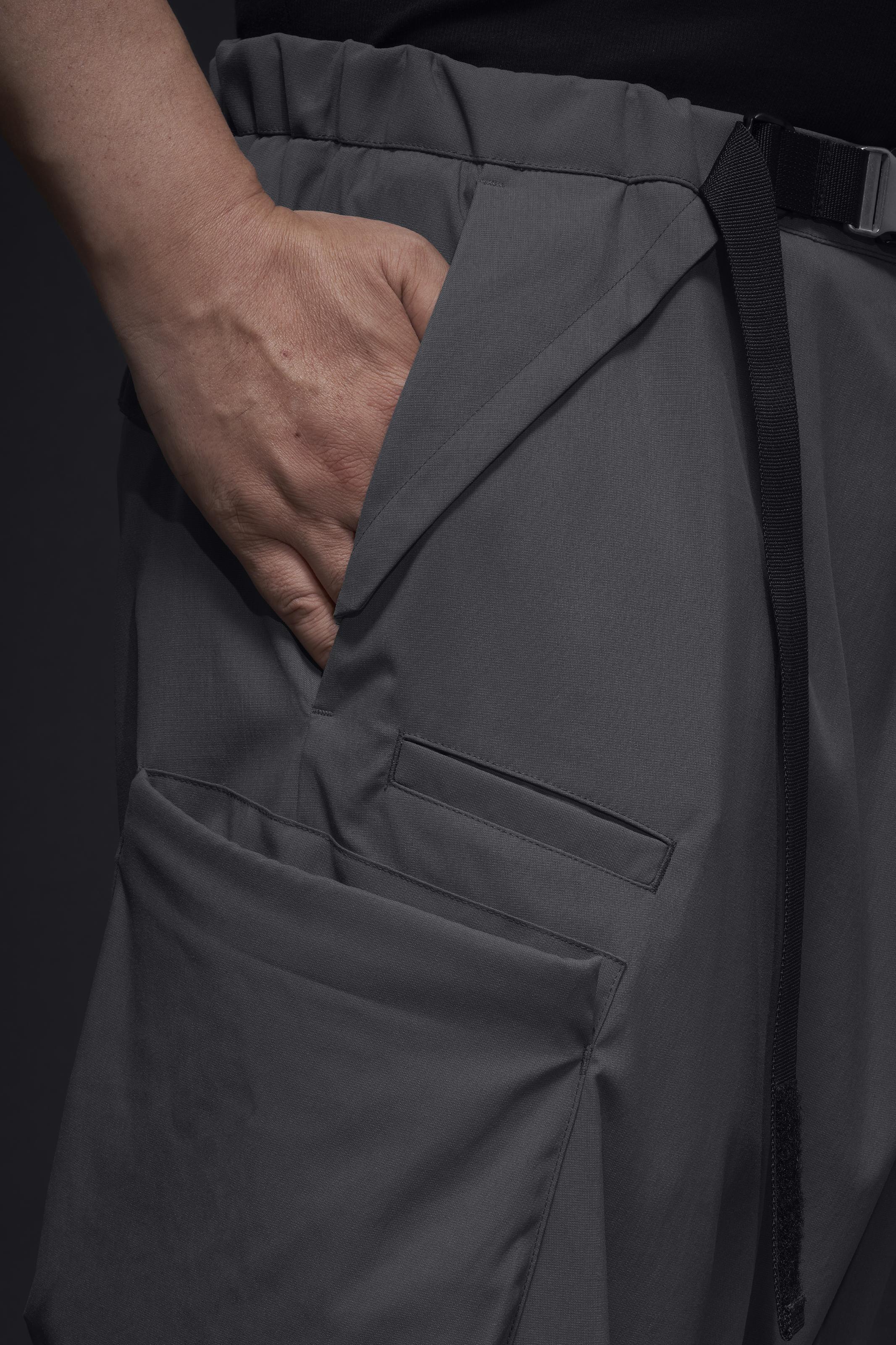 P55-M Nylon Stretch Cargo Trouser - Blaugrau - Image 21