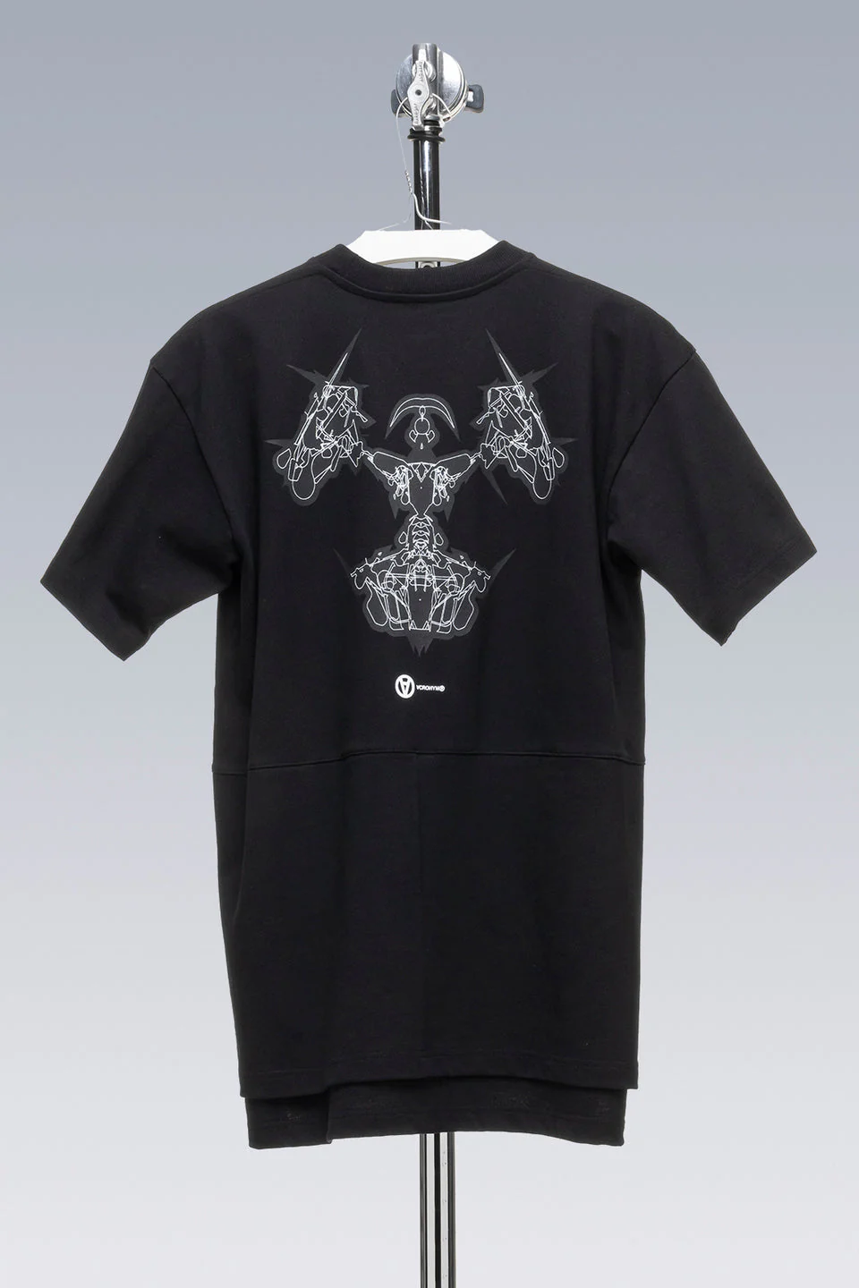 S28-PR-B 100% Organic Cotton Short Sleeve T-shirt - Black - Image 2
