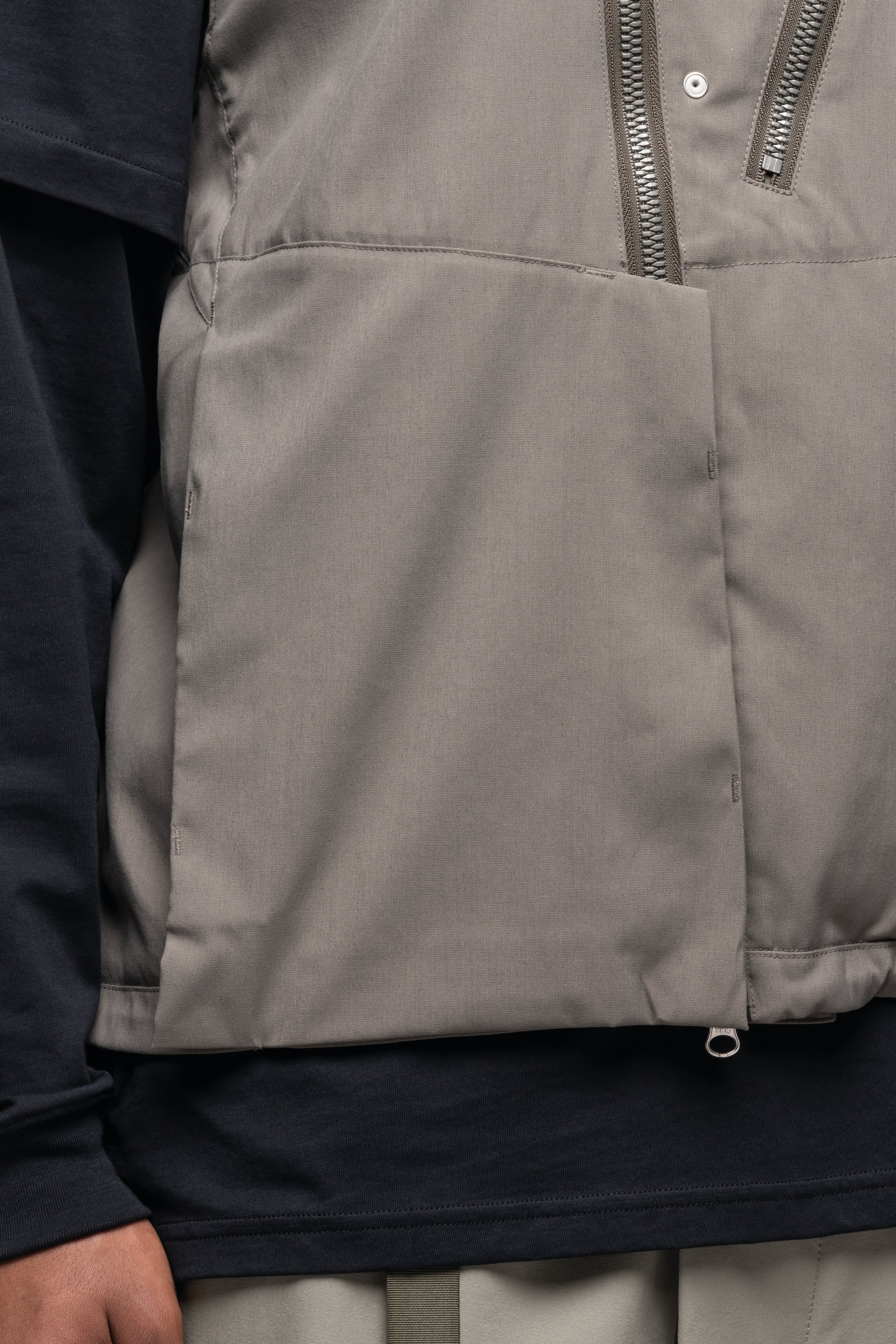 V68-M Nylon Stretch Rider Vest - Dark Grey - Image 8