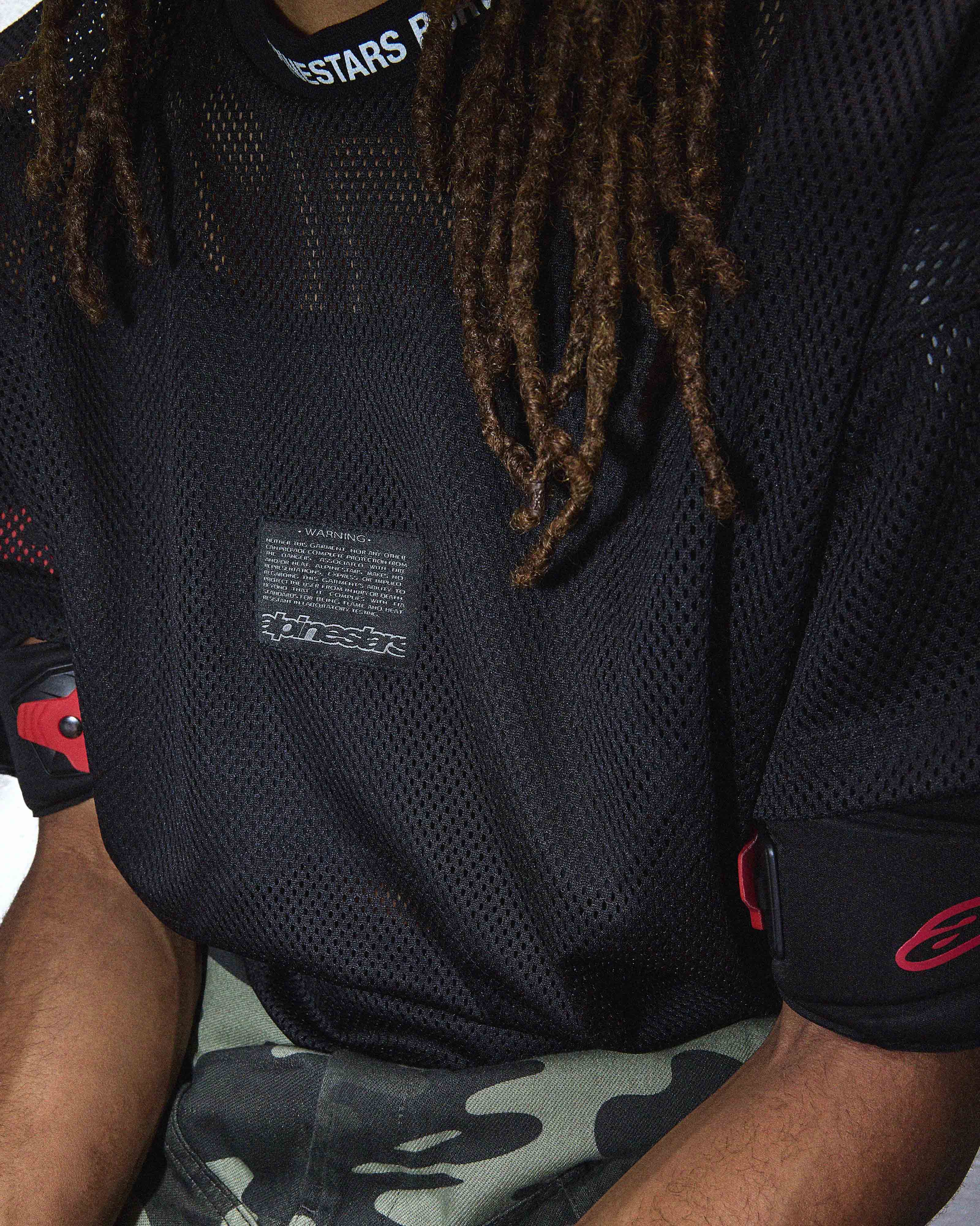 KICKSTART MESH SS TEE BLACK - Image 3