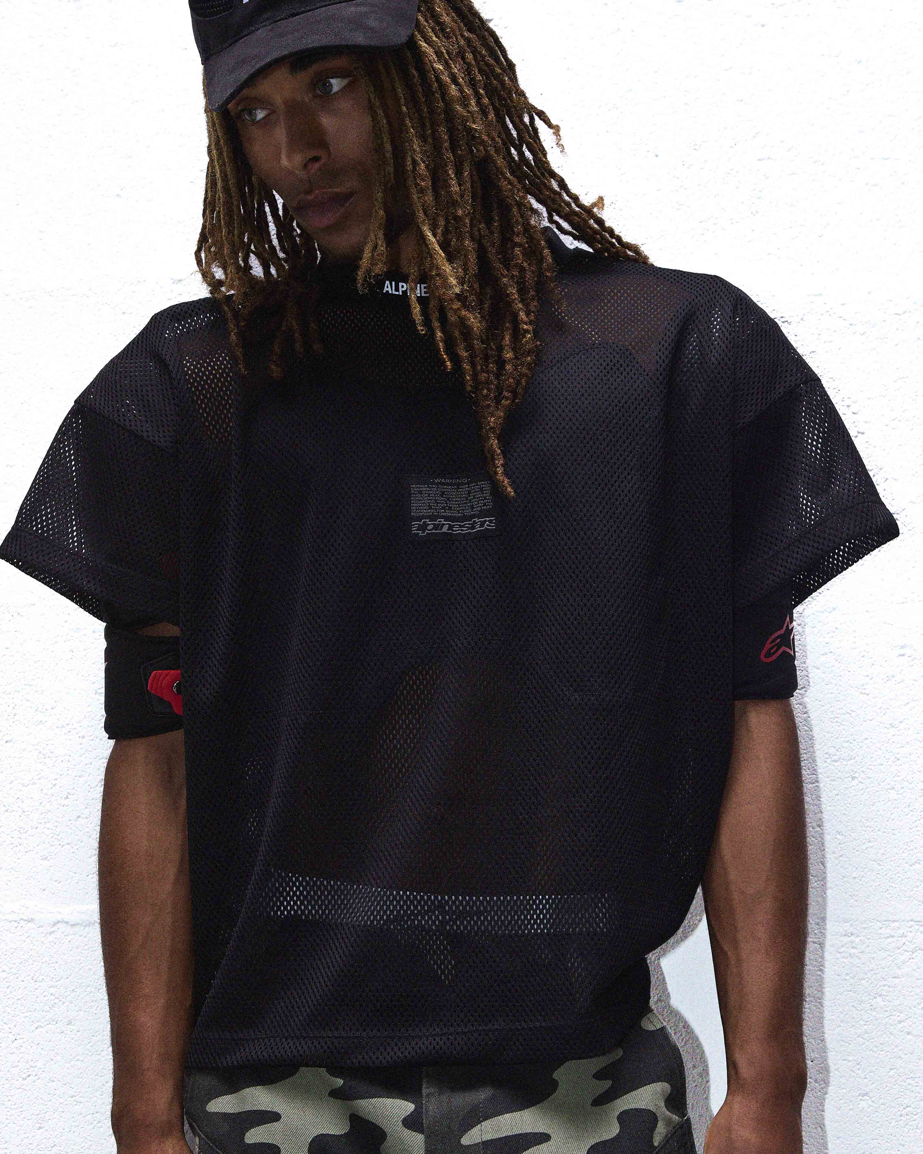 KICKSTART MESH SS TEE BLACK - Image 5