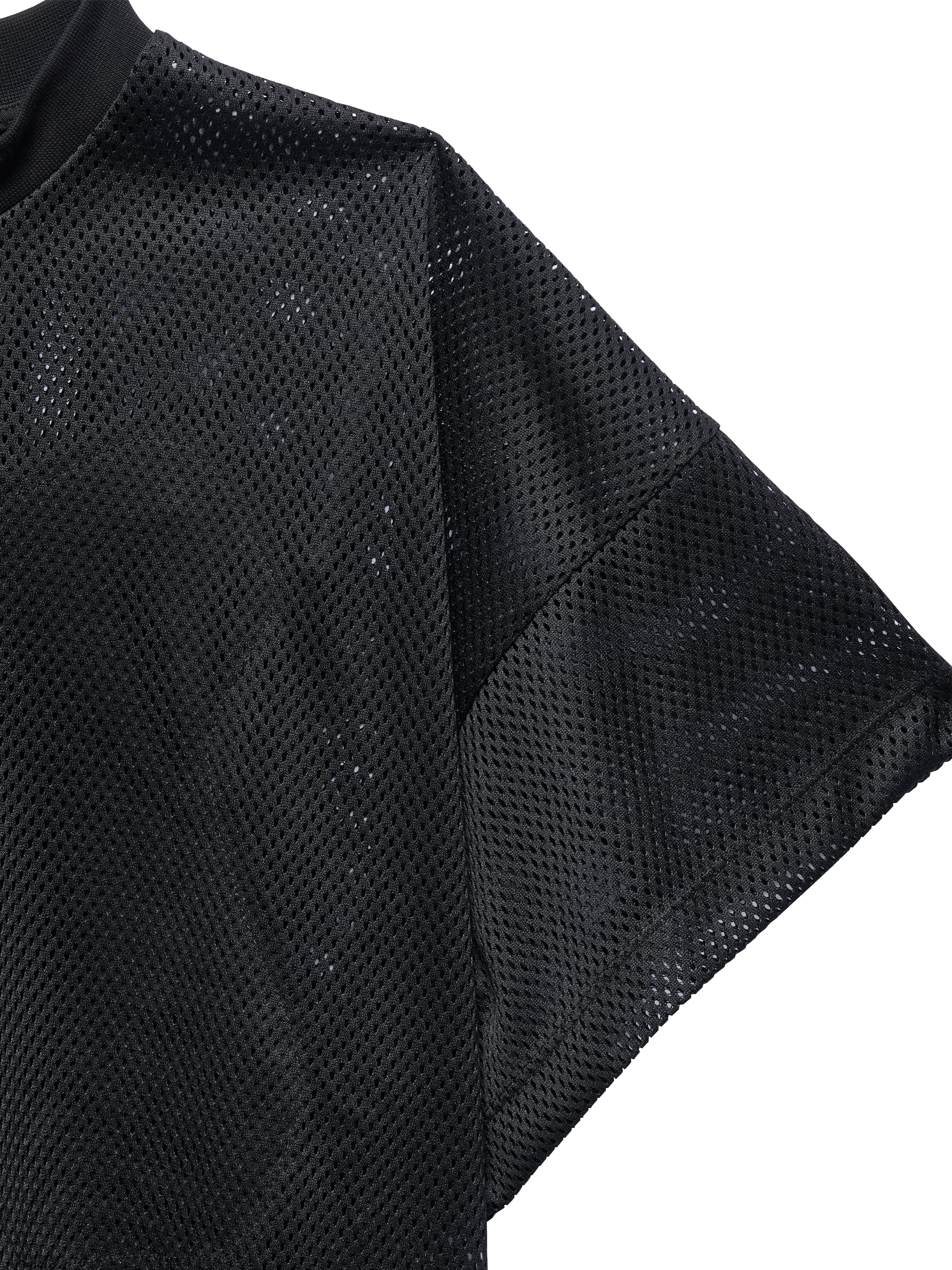 KICKSTART MESH SS TEE BLACK - Image 7