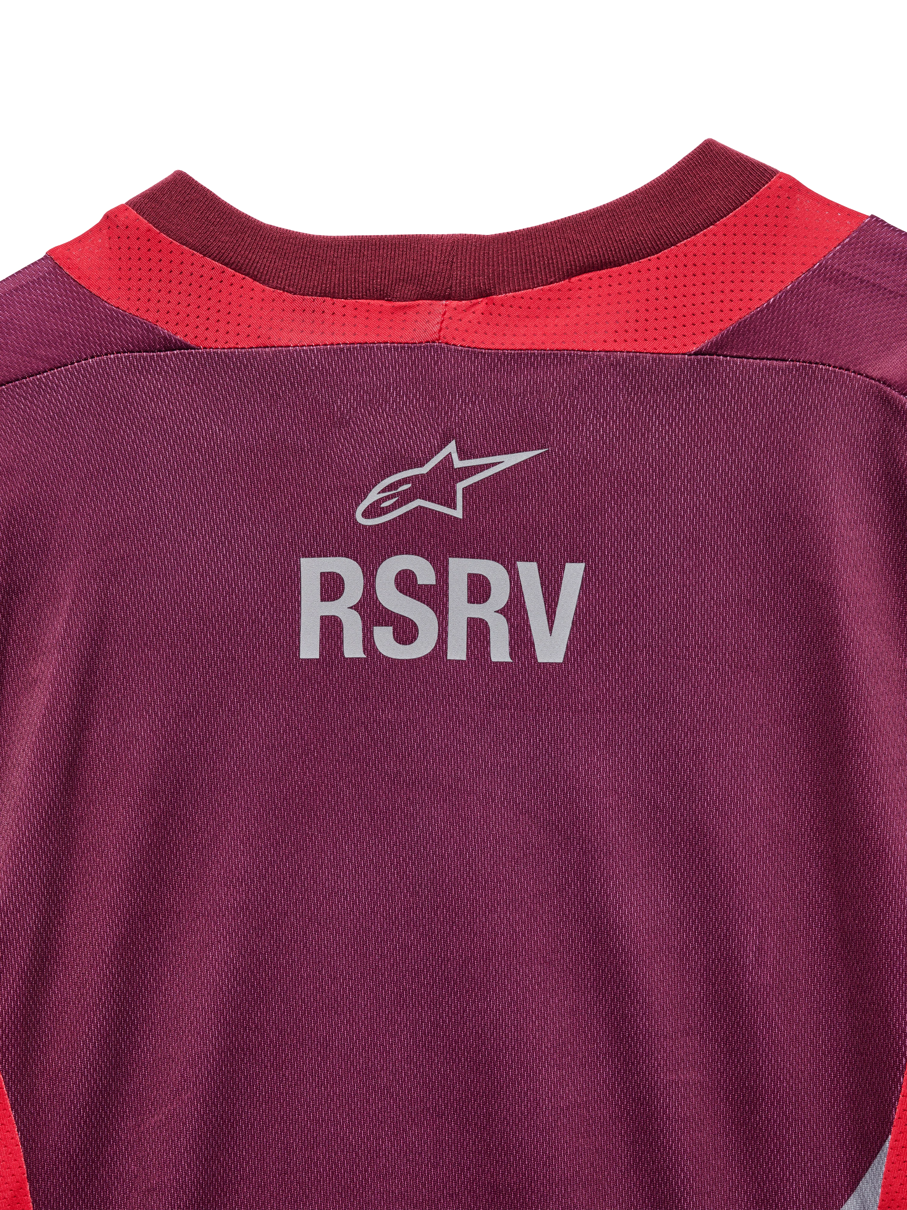 RACER REWORKED LS JERSEY MARS RED BURGUNDY - Image 8