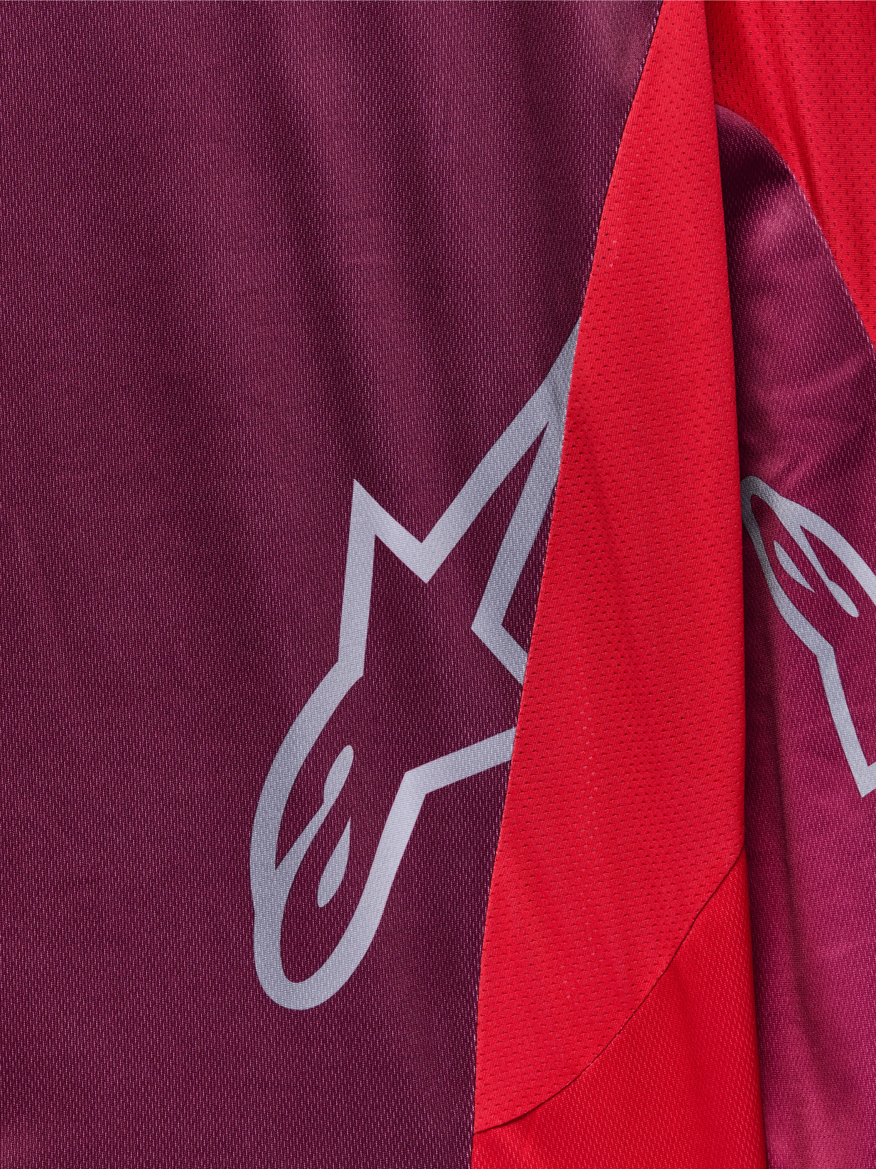 RACER REWORKED LS JERSEY MARS RED BURGUNDY - Image 9
