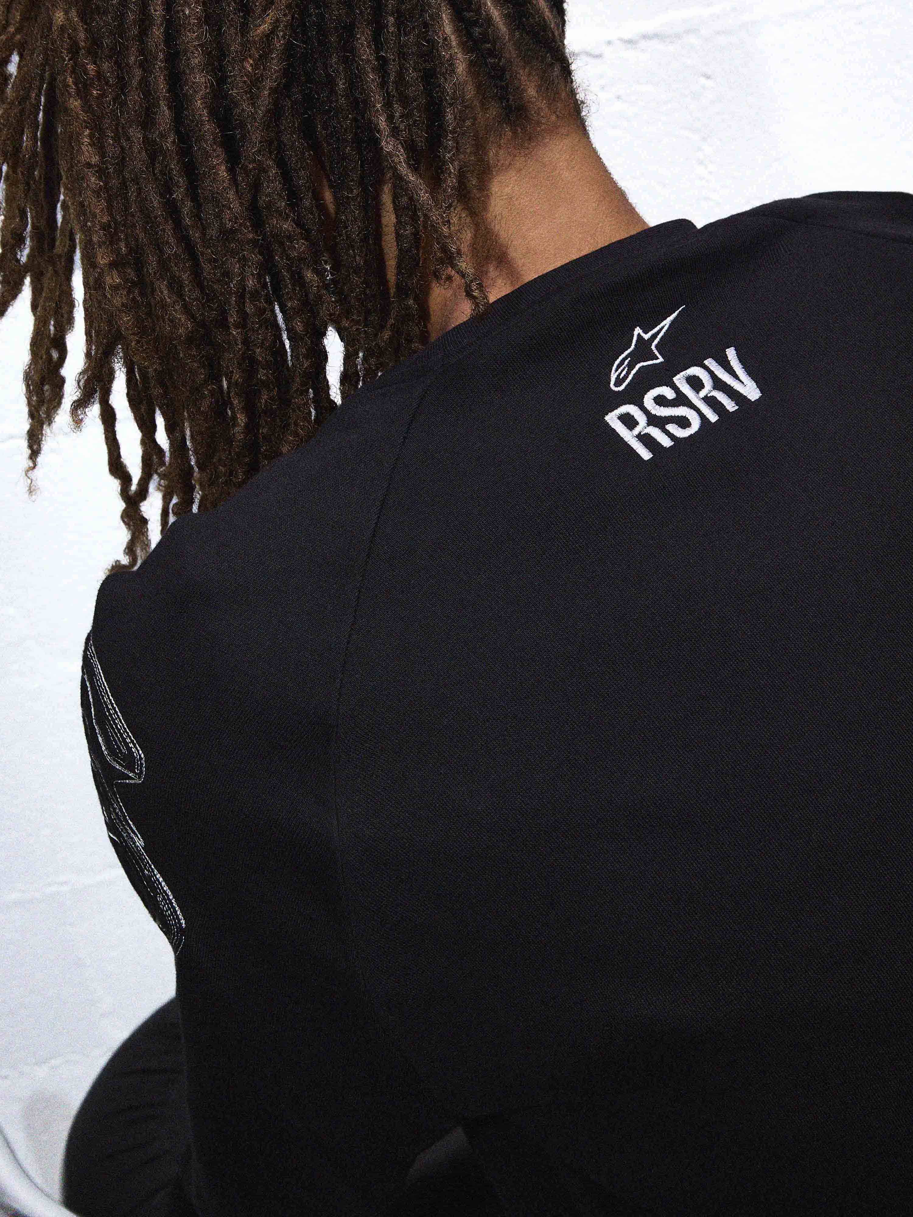 SHOULDER CUP CREWNECK BLACK - Image 4