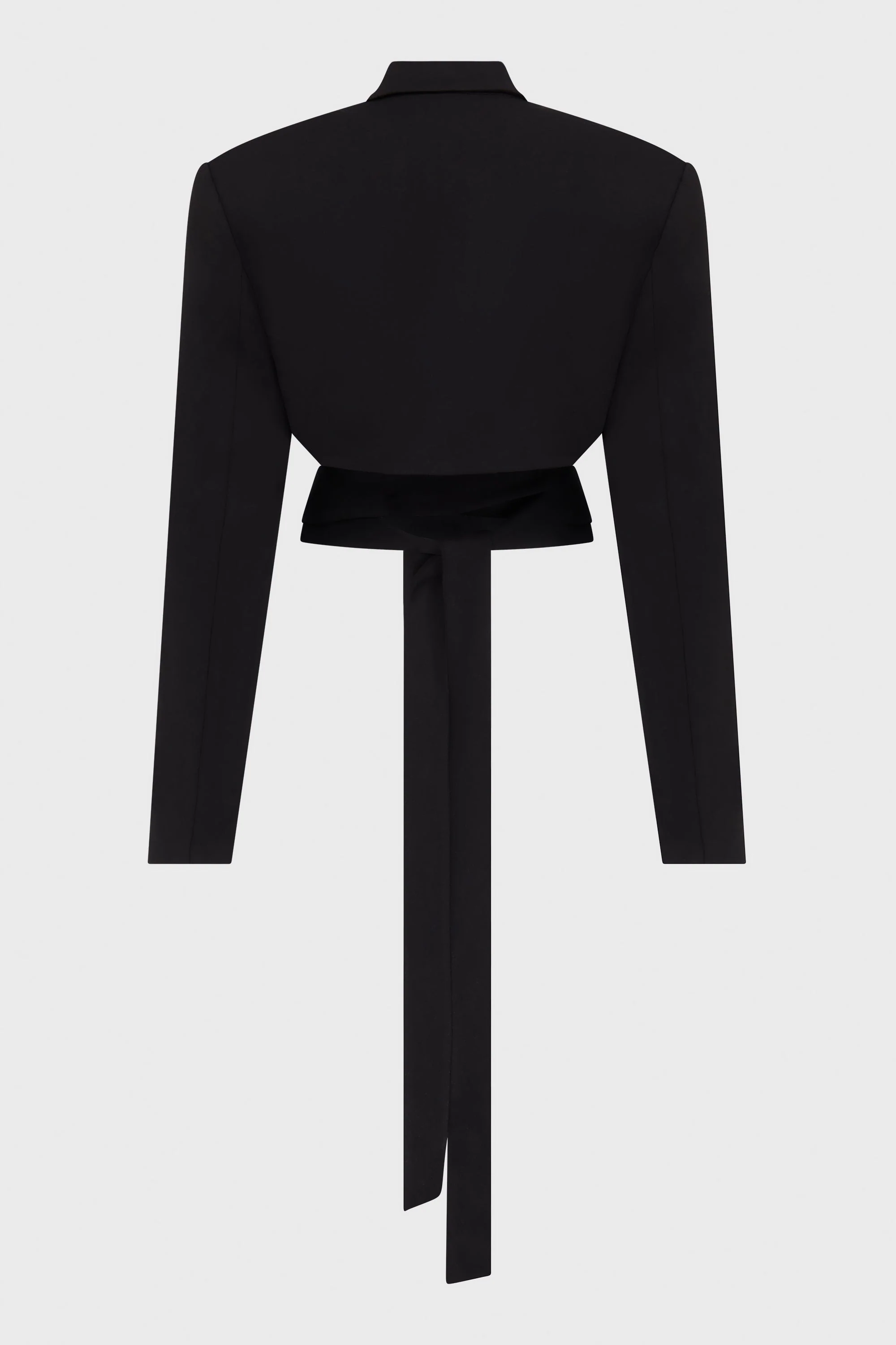 OVERLAPPING CROPPED JACKET - Image 3