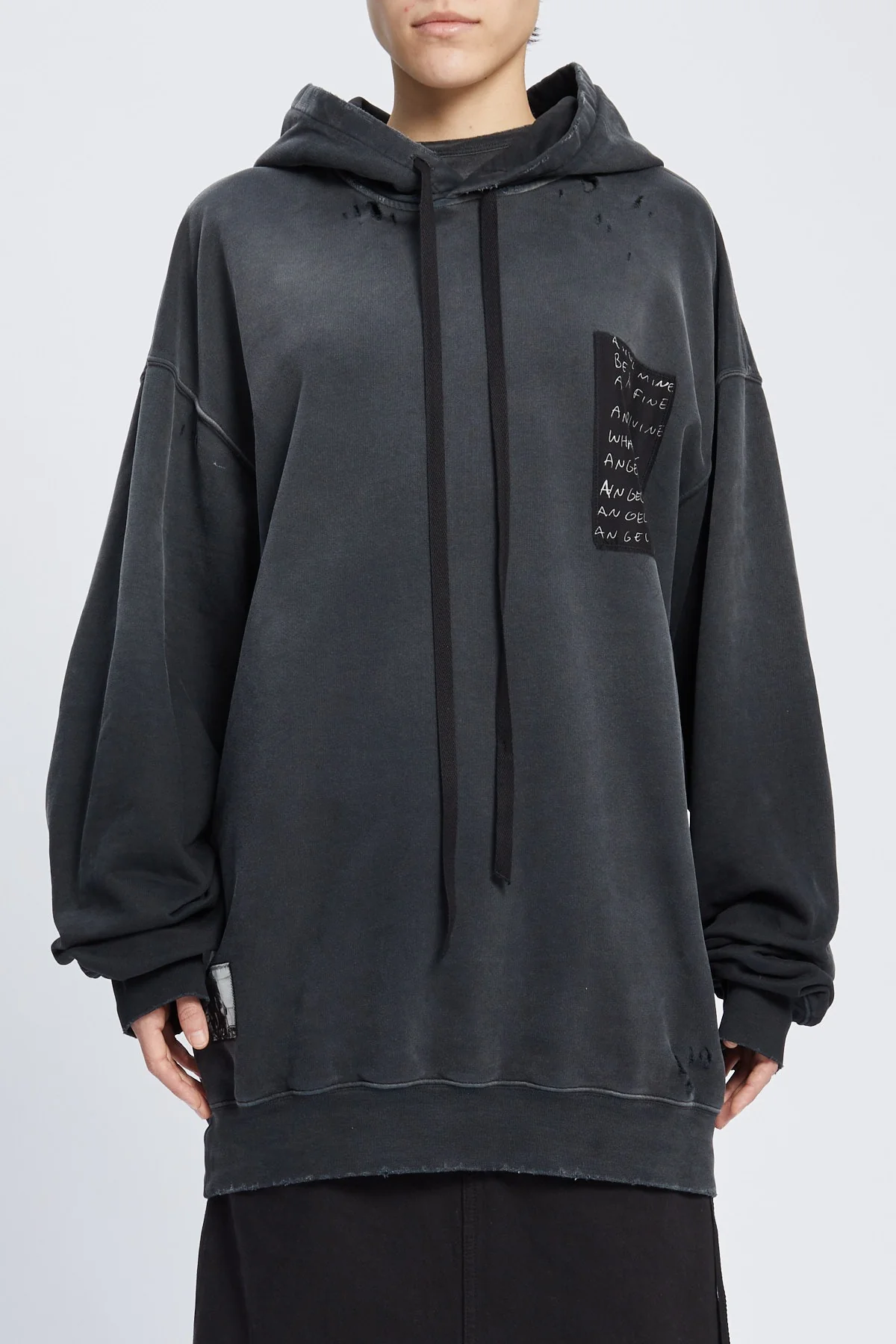 ANNEMARIE HIGH COMFORT HOODY WITH PRINTED PATCHES - Image 2