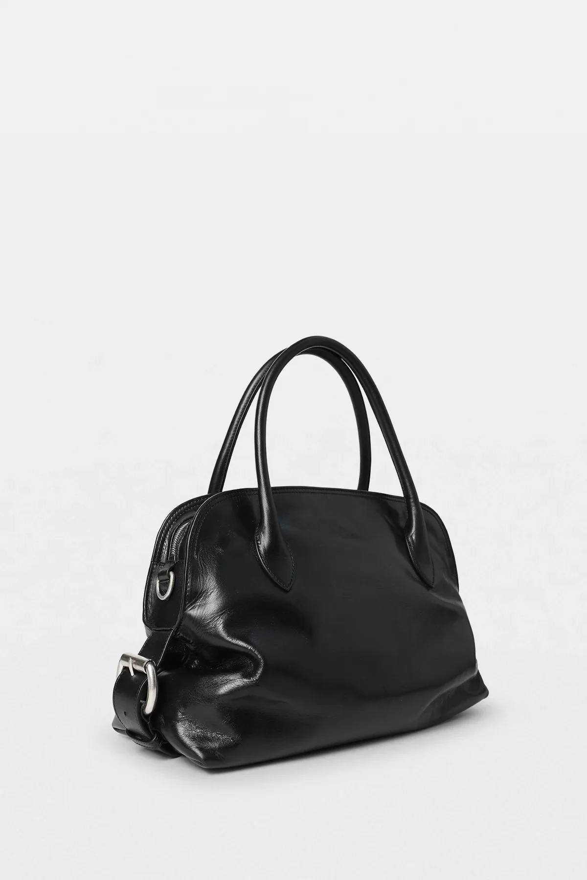 BIRITA MEDIUM SHOULDER BAG BLACK - Image 2