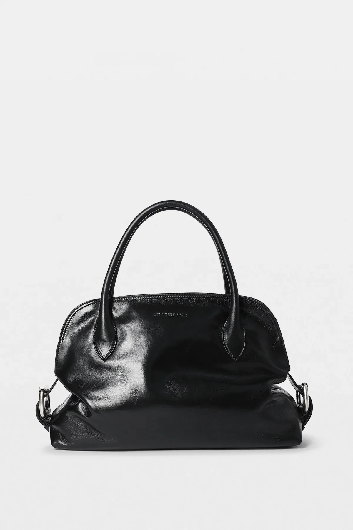 BIRITA MEDIUM SHOULDER BAG BLACK - Image 3