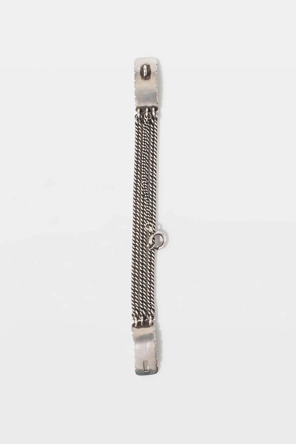 CONSTANCE BRACELET CHAINS SMALL LOCKING ANTIQUE SILVER - Image 3