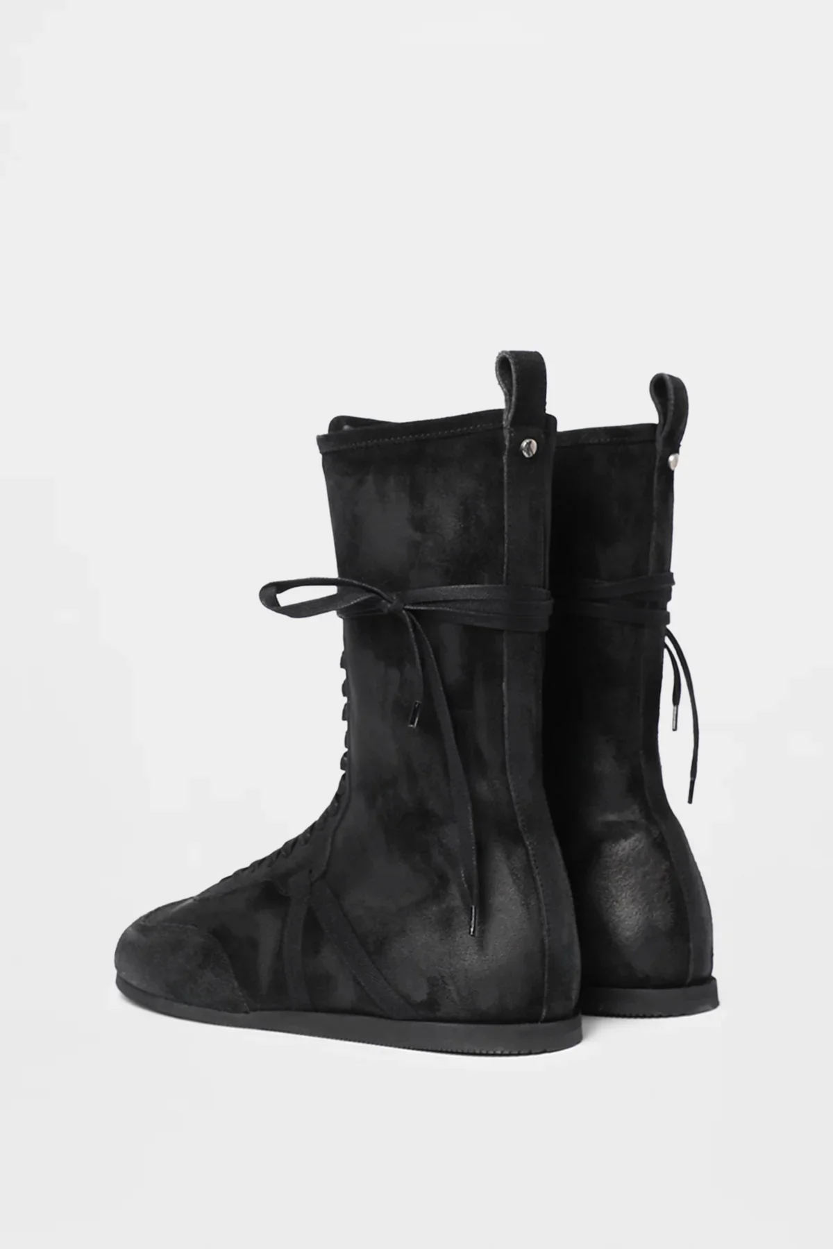 FIDES SOFT HIGH-TOP BOXING SNEAKERS BLACK - Image 3