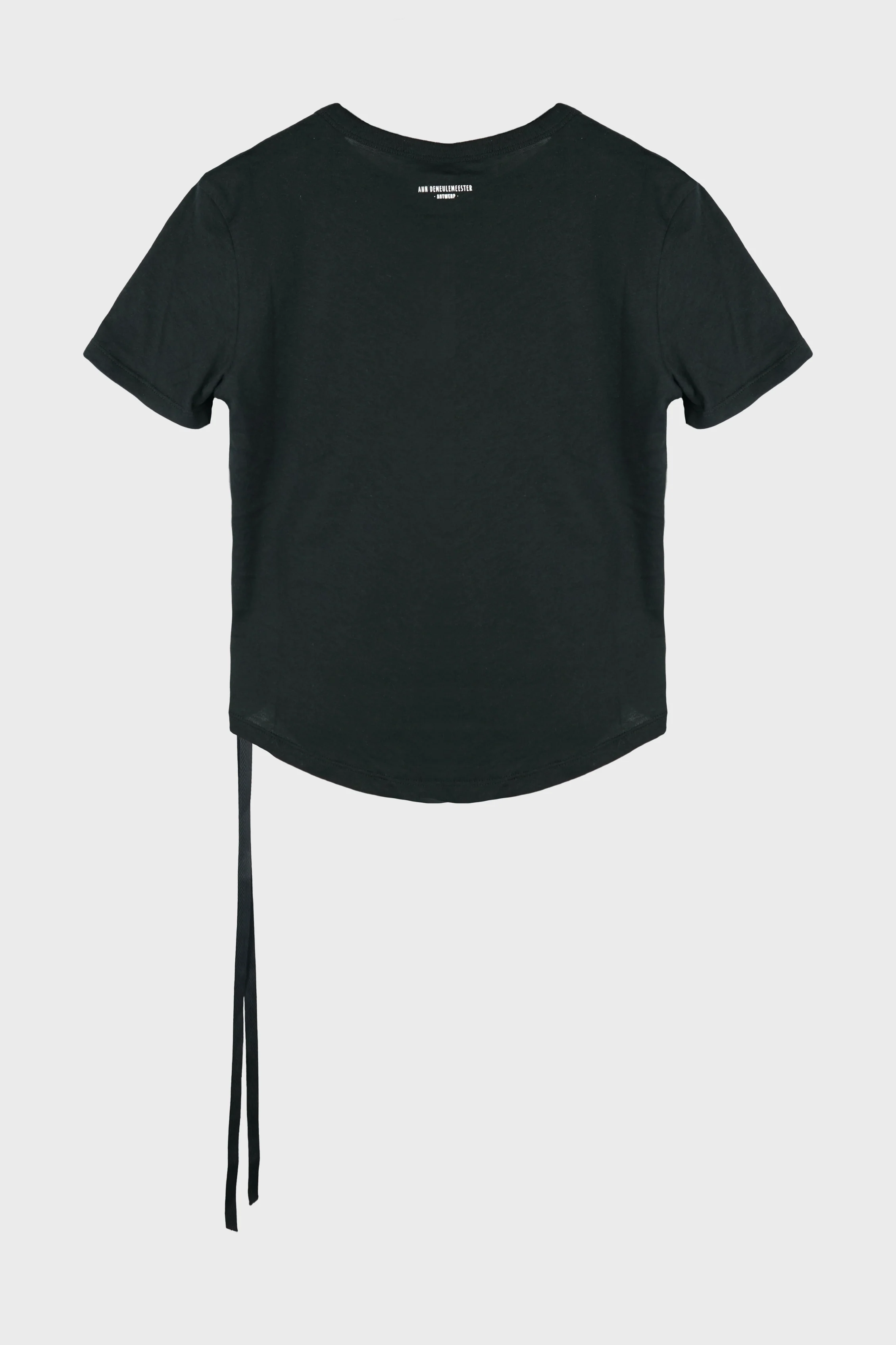 FLOOR MICRO T-SHIRT WITH "HOLLOW SOUND" PRINT BLACK - Image 2