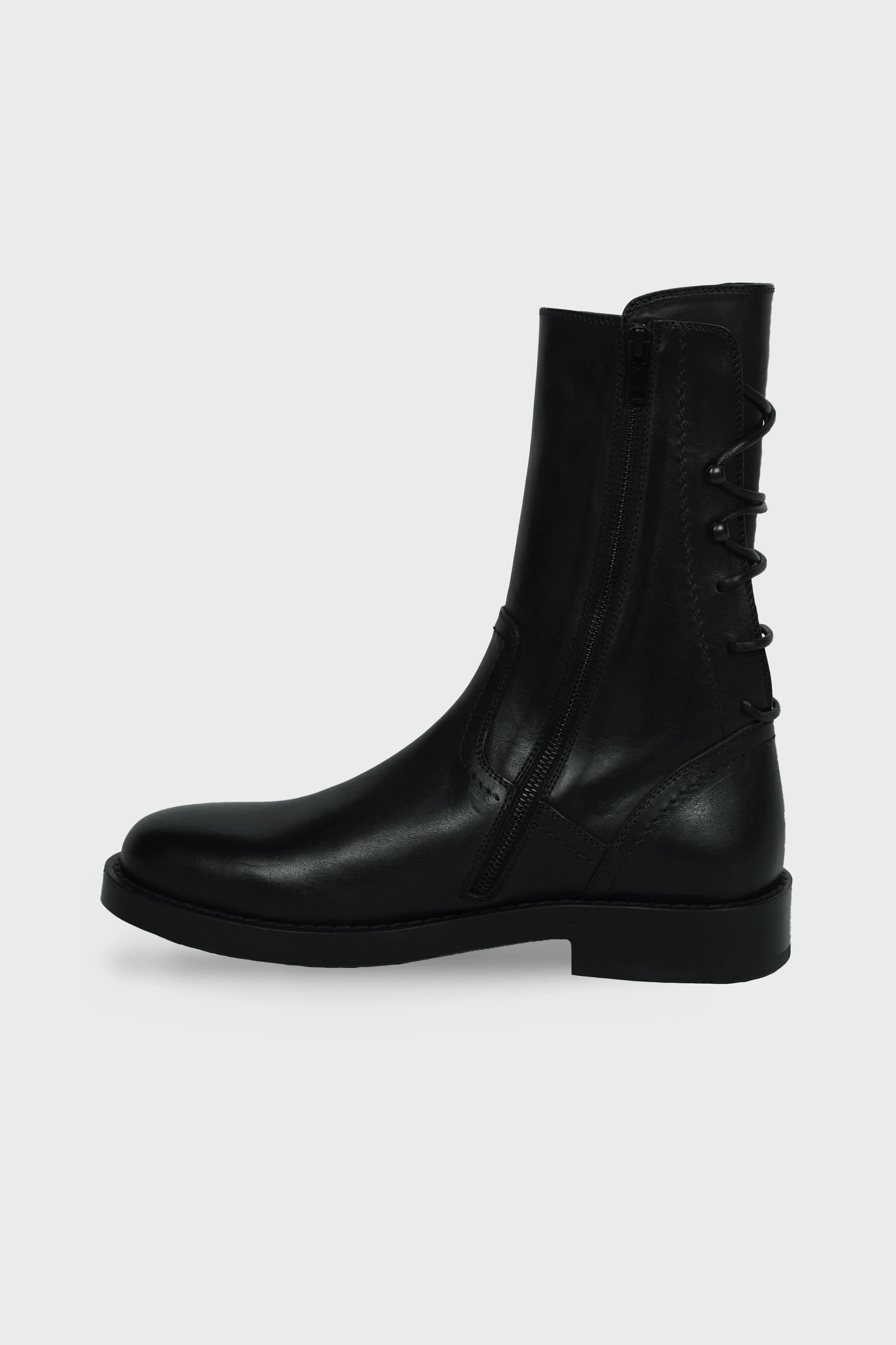 HEIKO LACED BACK ANKLE BOOTS - Image 3